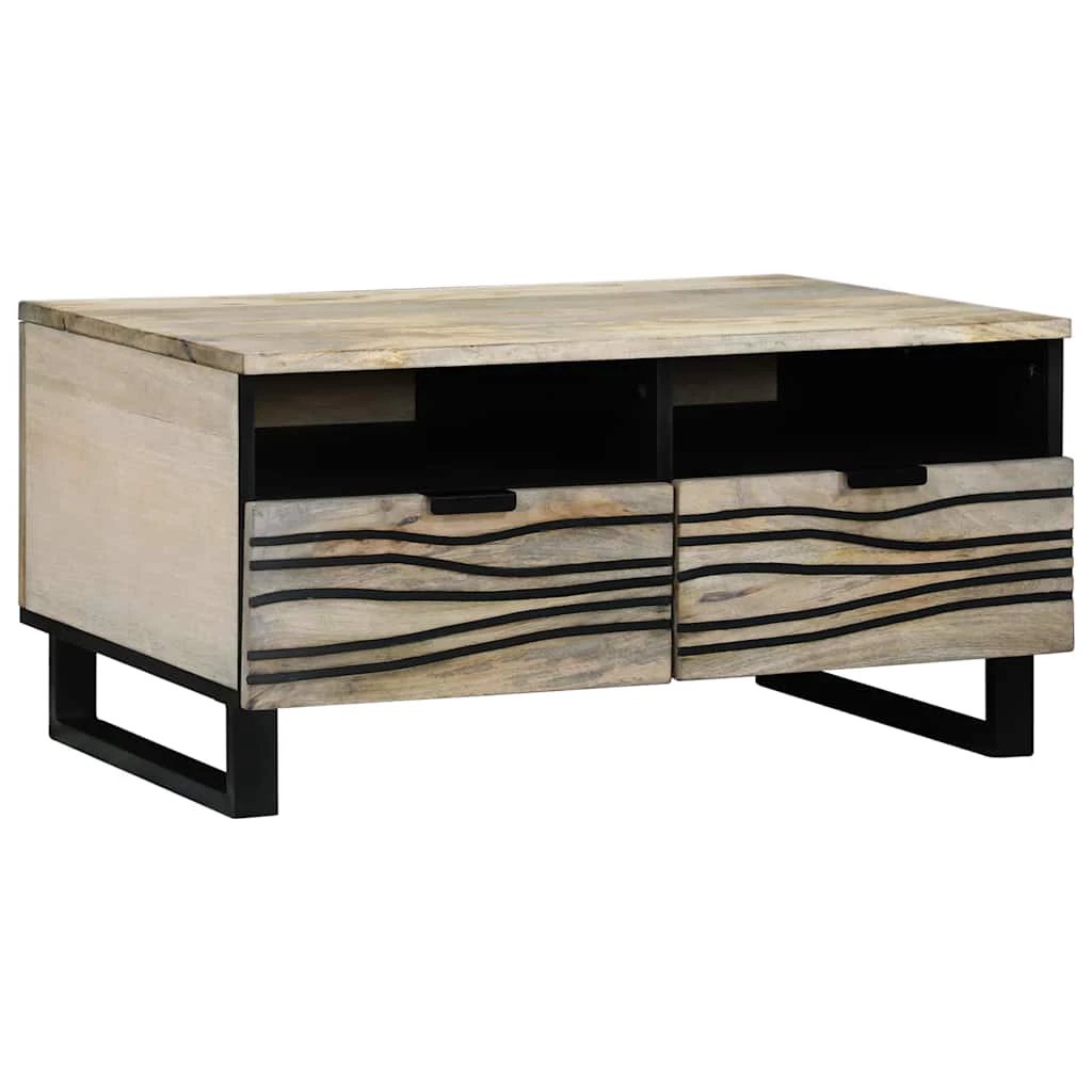 VidaXL Coffee Table 80x54x40 cm Solid Acacia by vidaXL