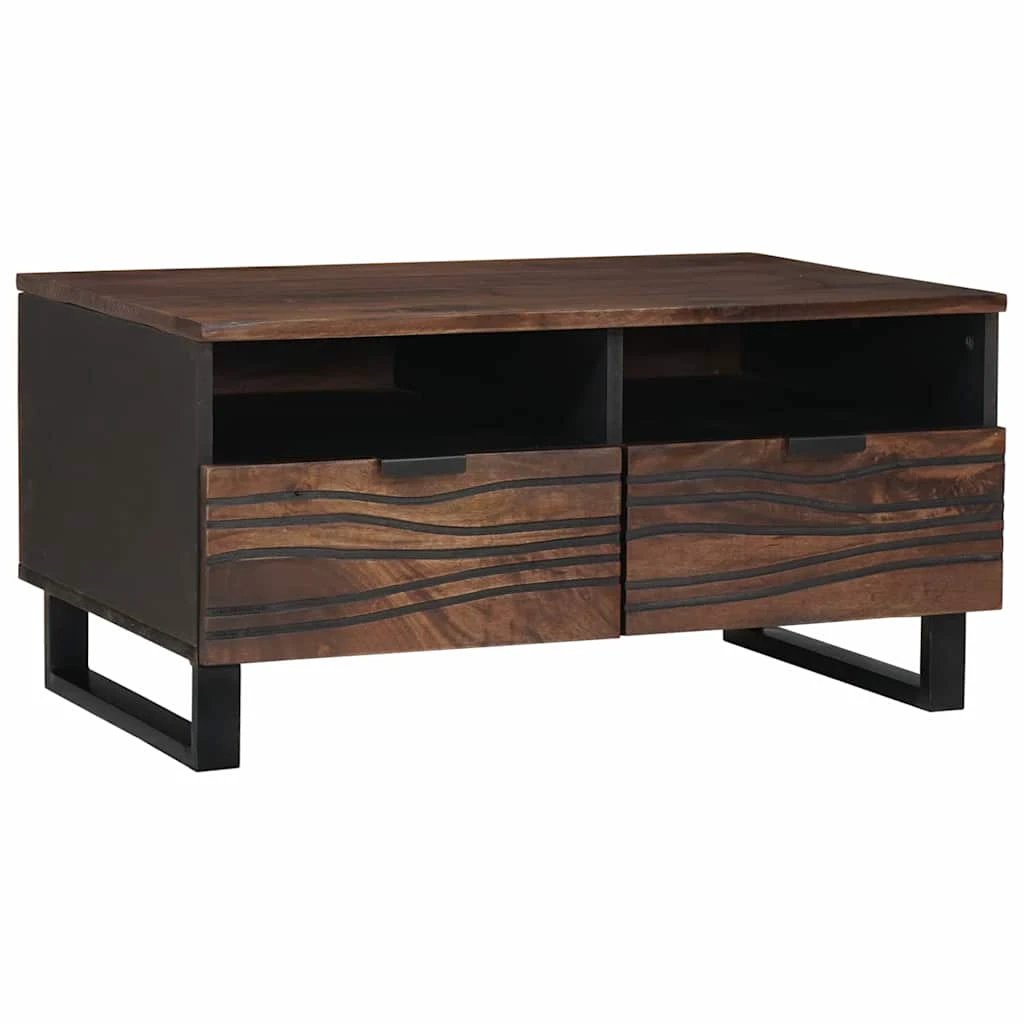 VidaXL Coffee Table 80x54x40 cm Solid Acacia by vidaXL
