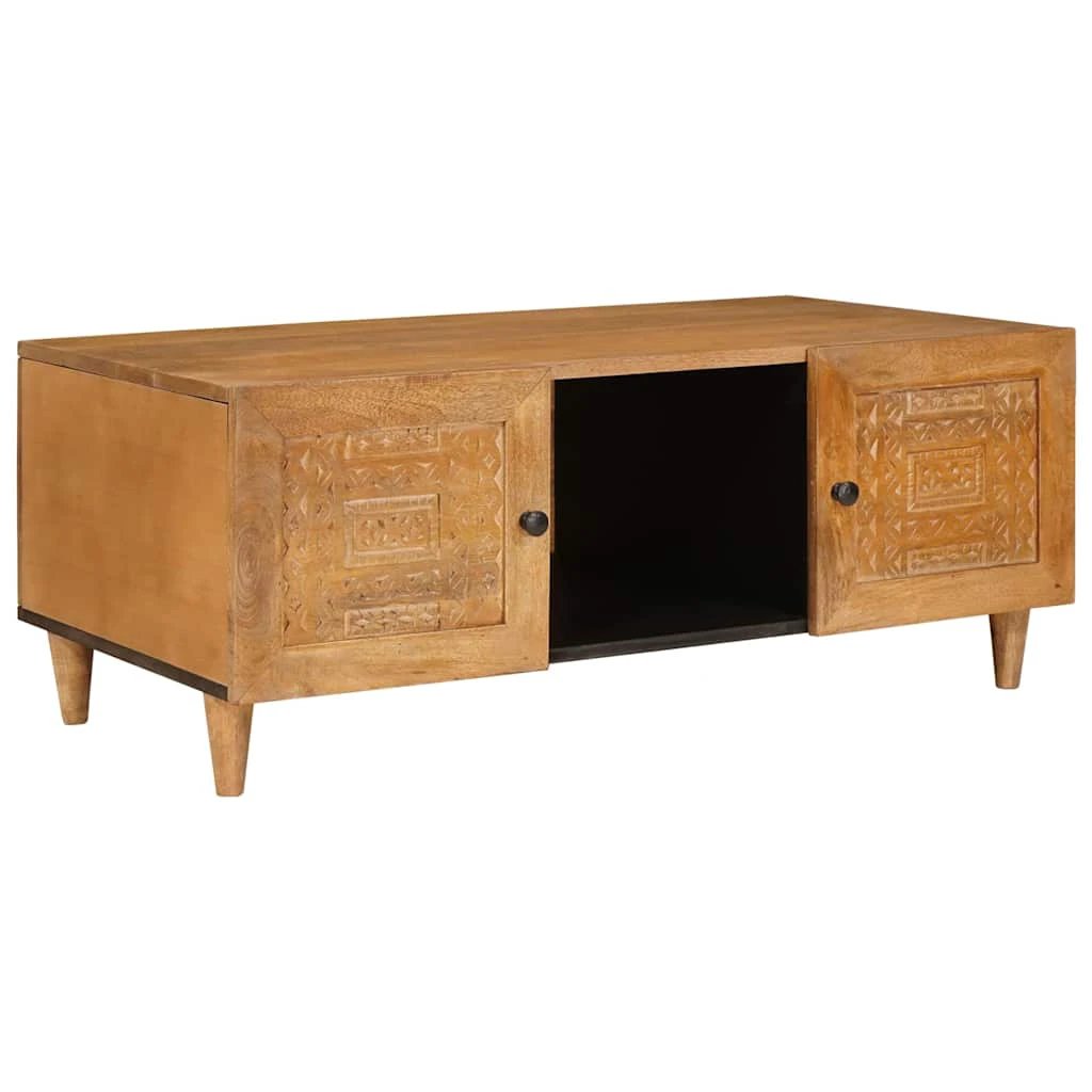 vidaXL Coffee Table 100x54x40 Acacia LivingRoom by vidaXL