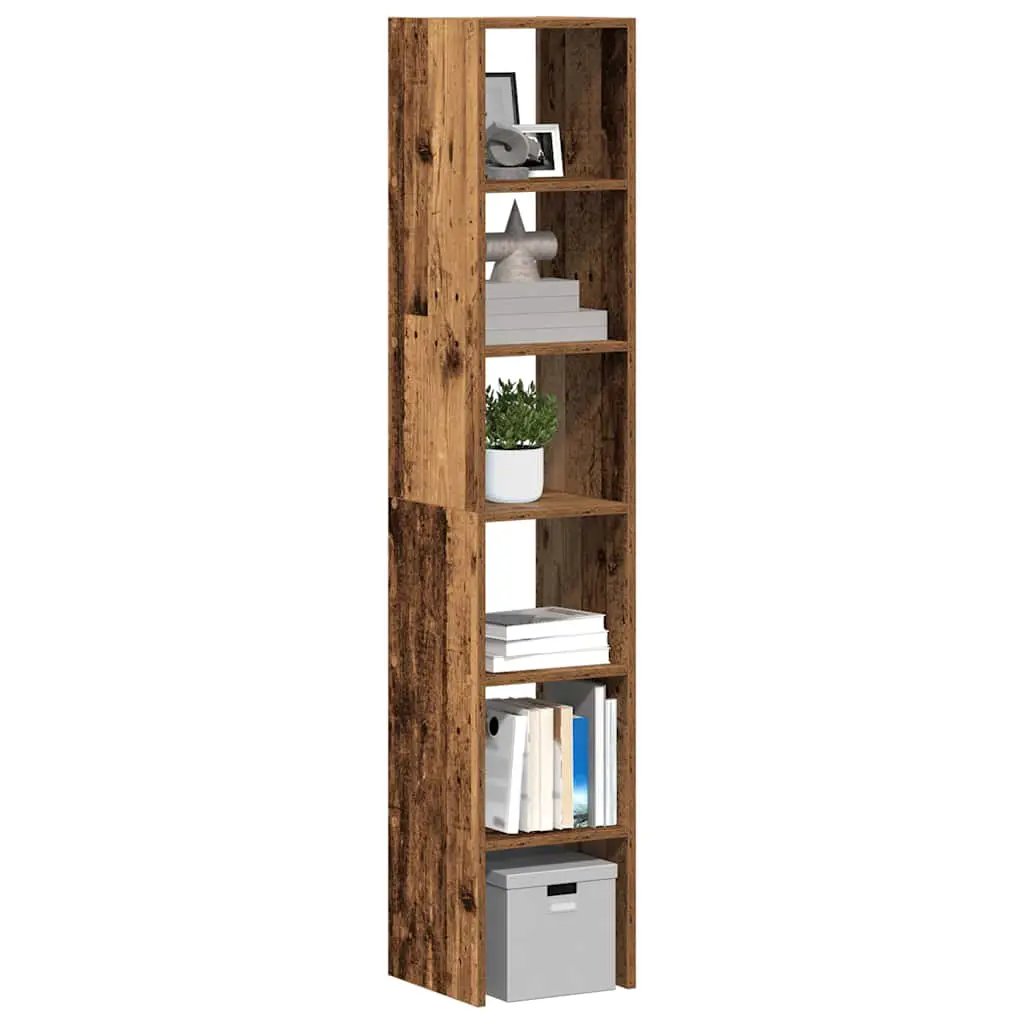 vidaXL vidaXL Bookcase Stackable White 30x30x80 cm Engineered Wood - Bookcase