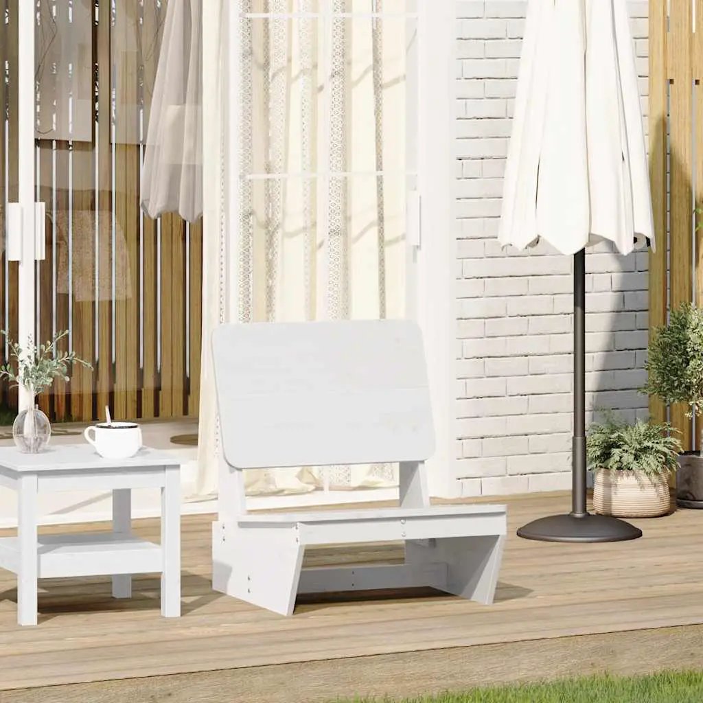 vidaXL vidaXL Garden Chair 60x64x70.5 cm Solid Wood Pine - Garden Chairs