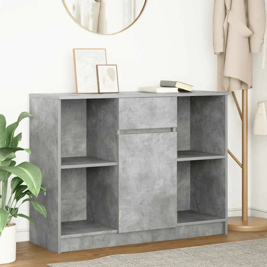 vidaXL vidaXL Sideboard with Drawer White 101x35x76 cm Engineered Wood - Sideboard