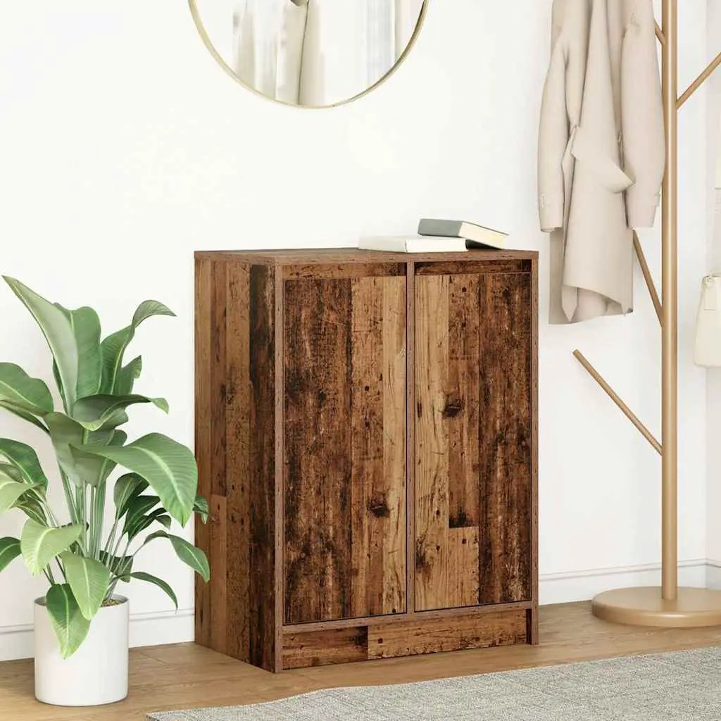 vidaXL vidaXL Sideboard White 57x34x76 cm Engineered Wood - Sideboard