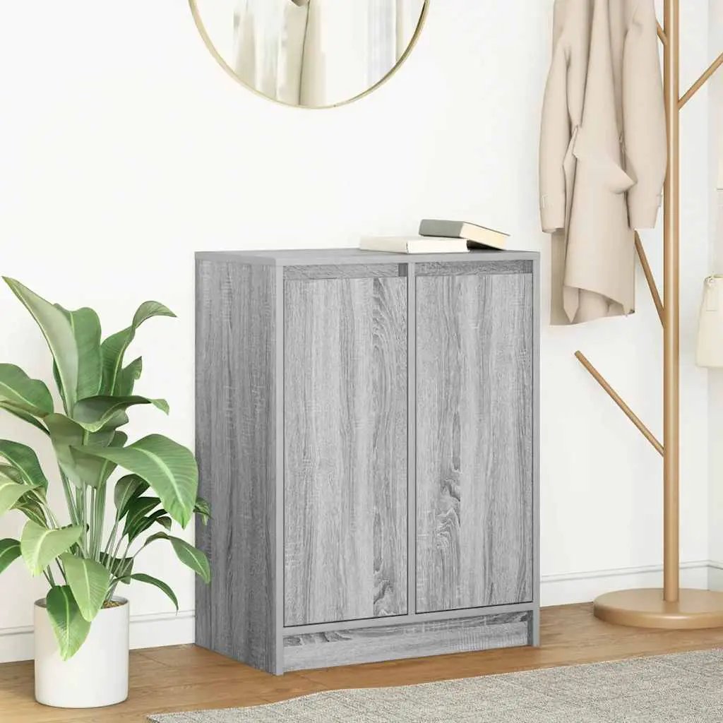vidaXL vidaXL Sideboard White 57x34x76 cm Engineered Wood - Sideboard