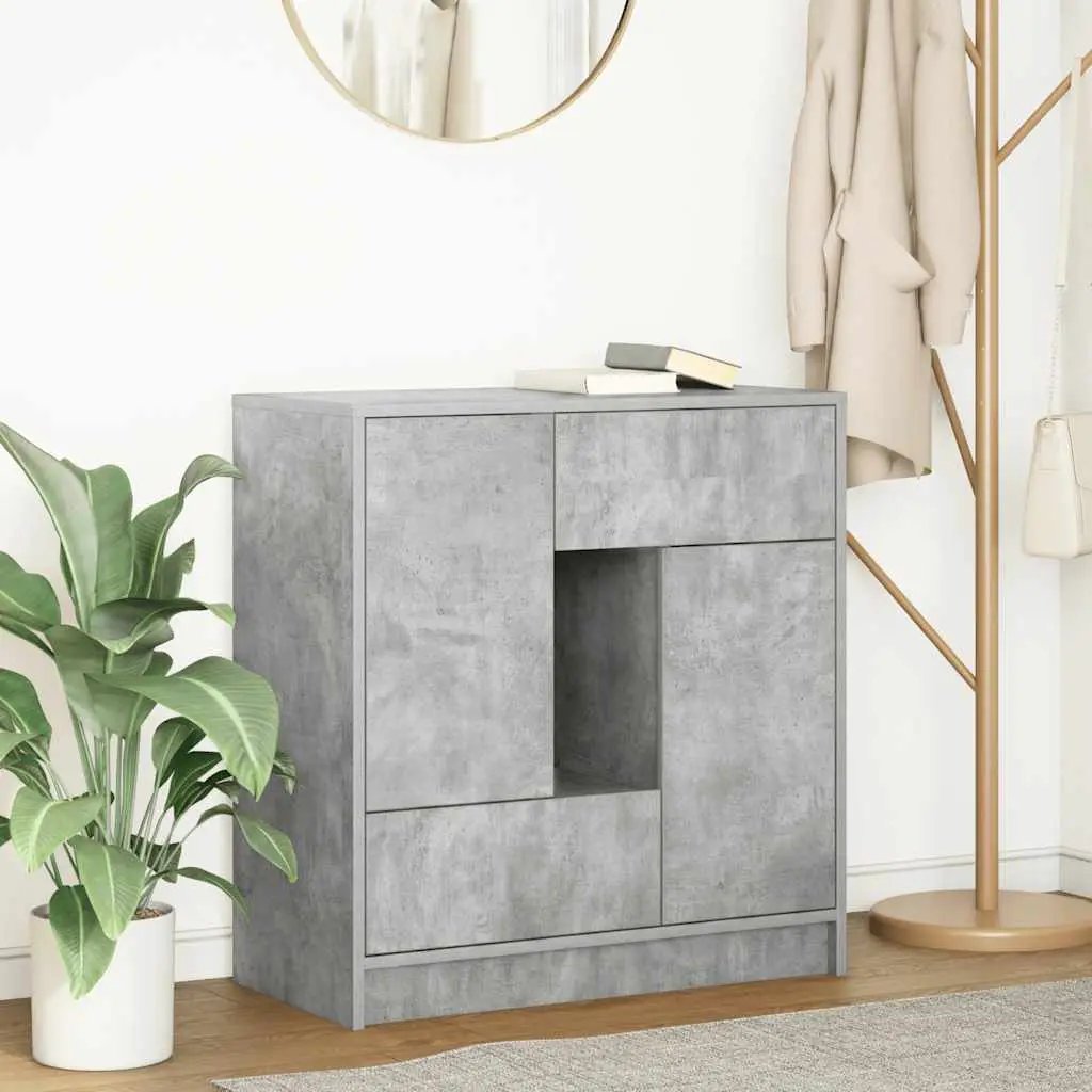 vidaXL vidaXL Sideboard with Drawers and Doors White 70.5x34x74.5 cm - Sideboard