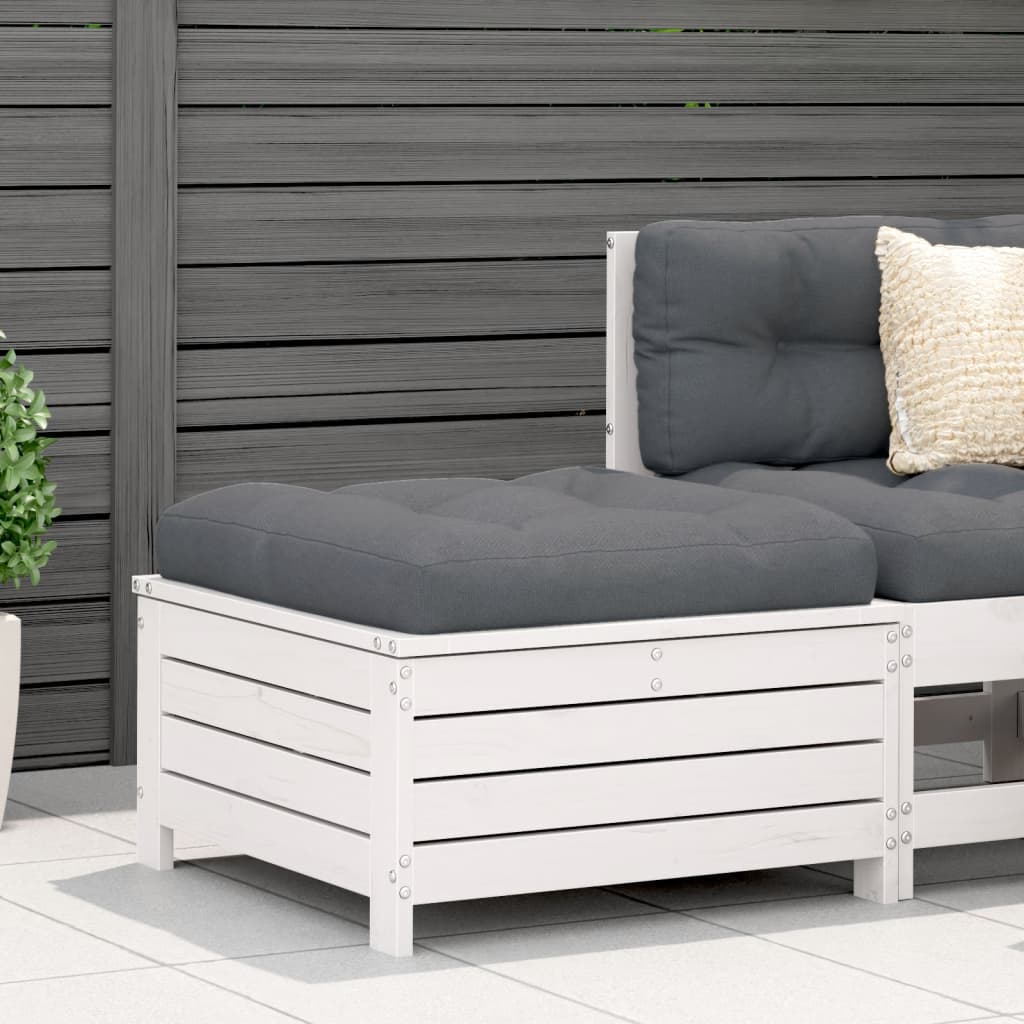 vidaXL vidaXL Garden Sofa | Natural Pine | Solid Pine Wood | Standard | Foldable - Garden Sofa Sets