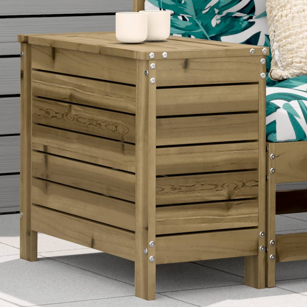 vidaXL vidaXL Garden Sofa | Natural Pine | Solid Pine Wood | Standard | Foldable - Garden Sofa Sets