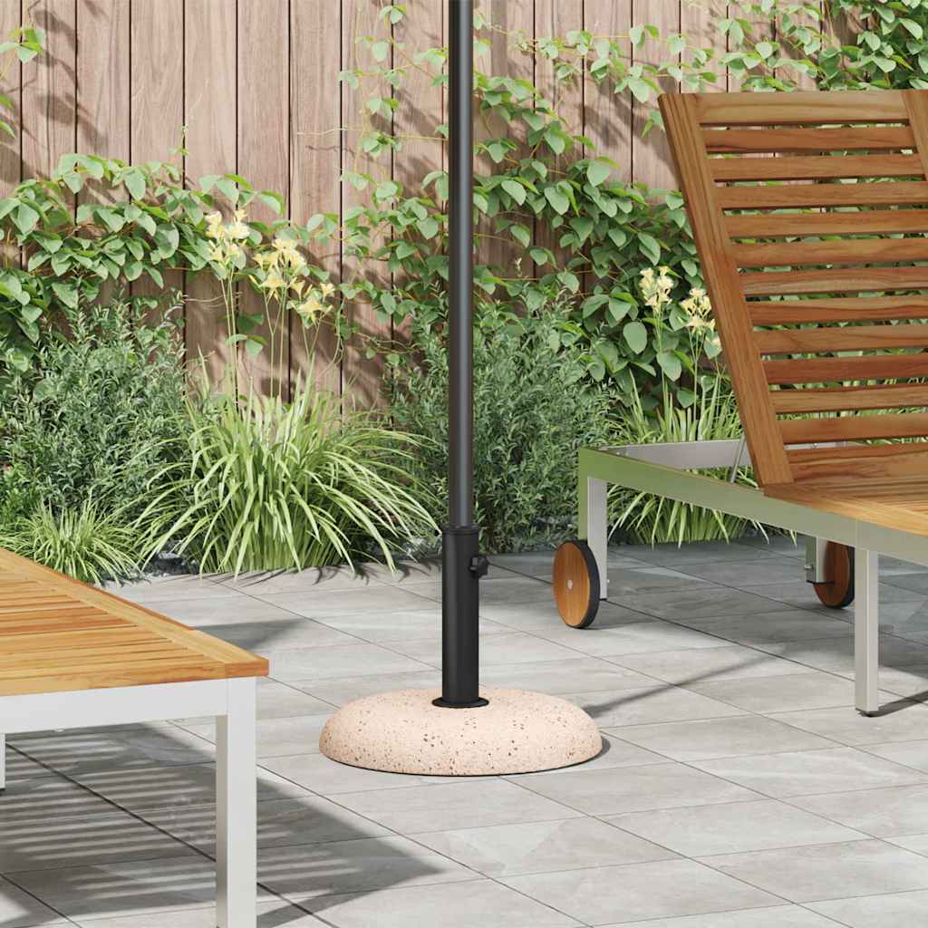 vidaXL vidaXL Parasol Base 21kg Multicolour Concrete Round - Parasol