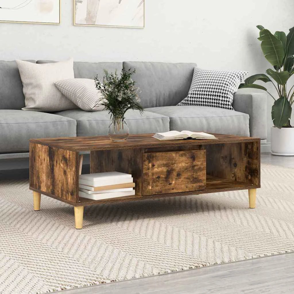 vidaXL vidaXL Coffee Table 102x55x35 Engineered Wood - Coffee Table