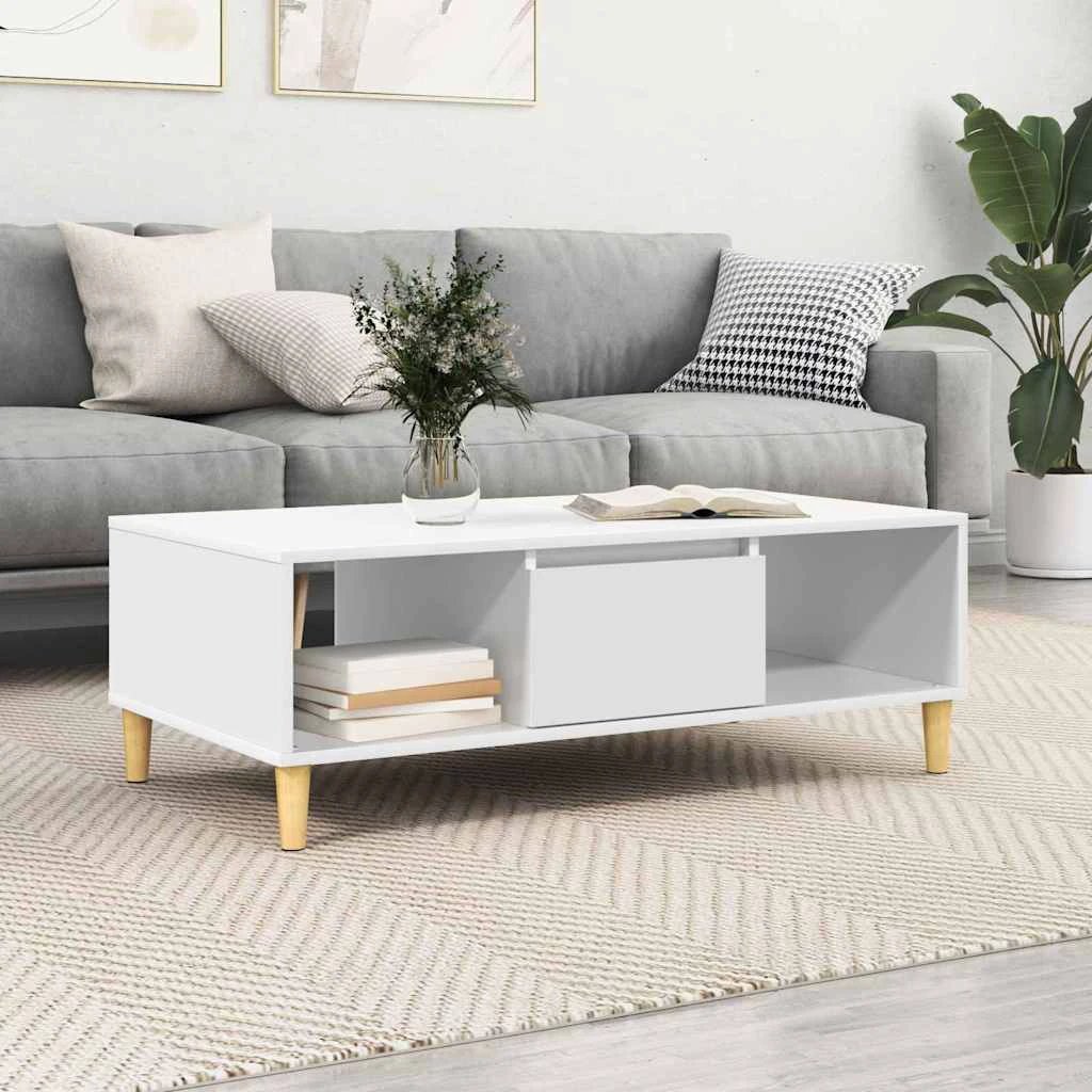 vidaXL vidaXL Coffee Table 102x55x35 Engineered Wood - Coffee Table