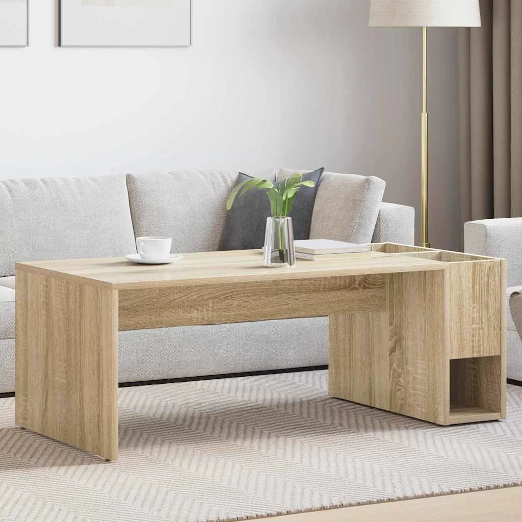 vidaXL VidaXL Coffee Table 101.5x50x37 Eng Wood Living - Coffee Table