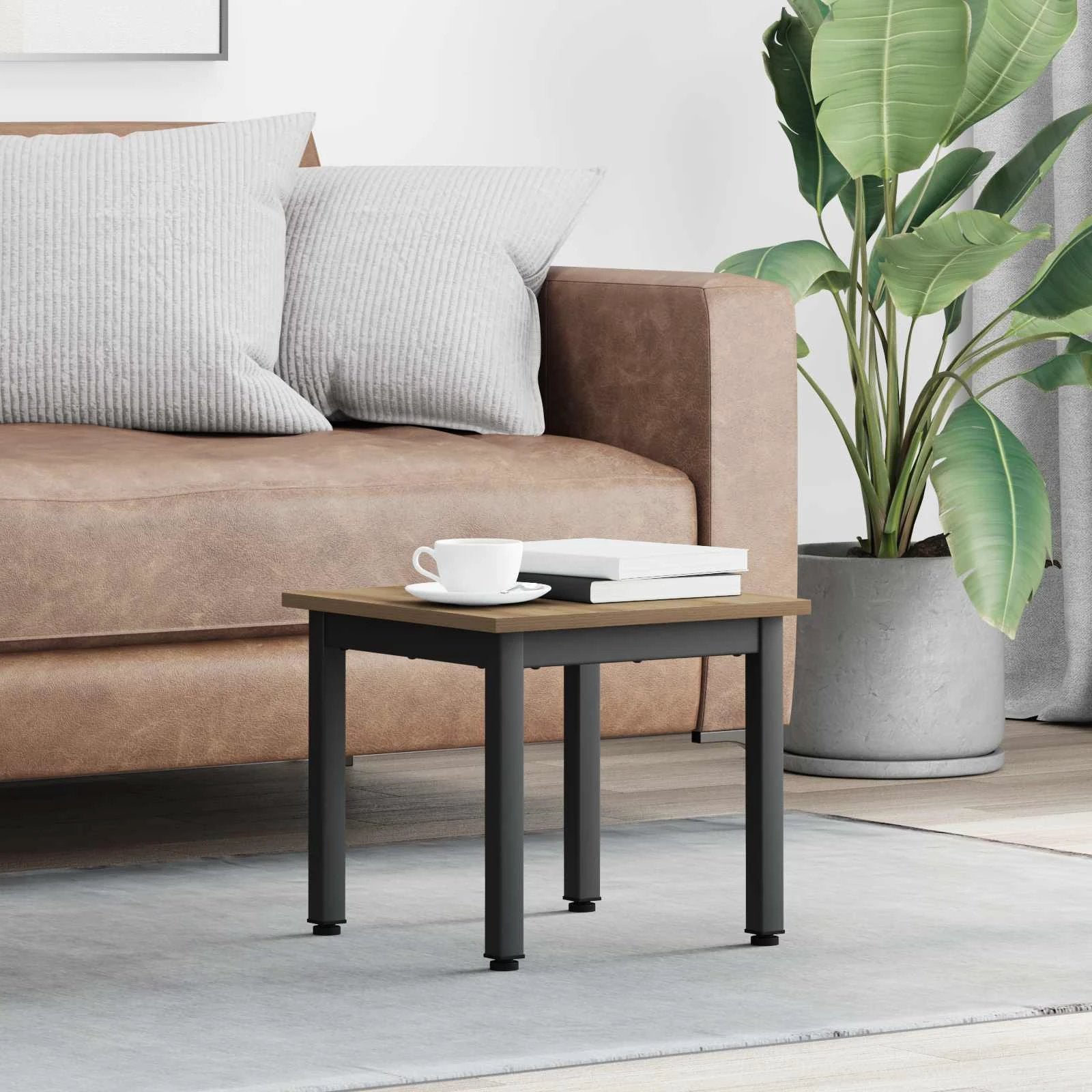 vidaXL VidaXL Coffee Table 40 X 40 X 36 Cm Engineered Wood Durable Finish for Living Room - Coffee Table