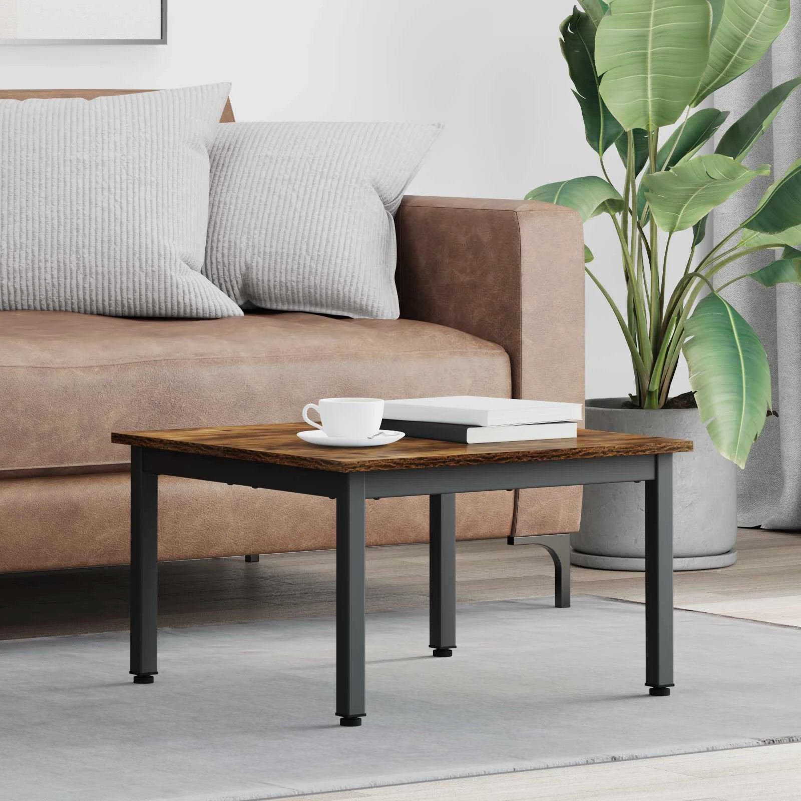 vidaXL VidaXL Coffee Table 40 X 40 X 36 Cm Engineered Wood Durable Finish for Living Room - Coffee Table