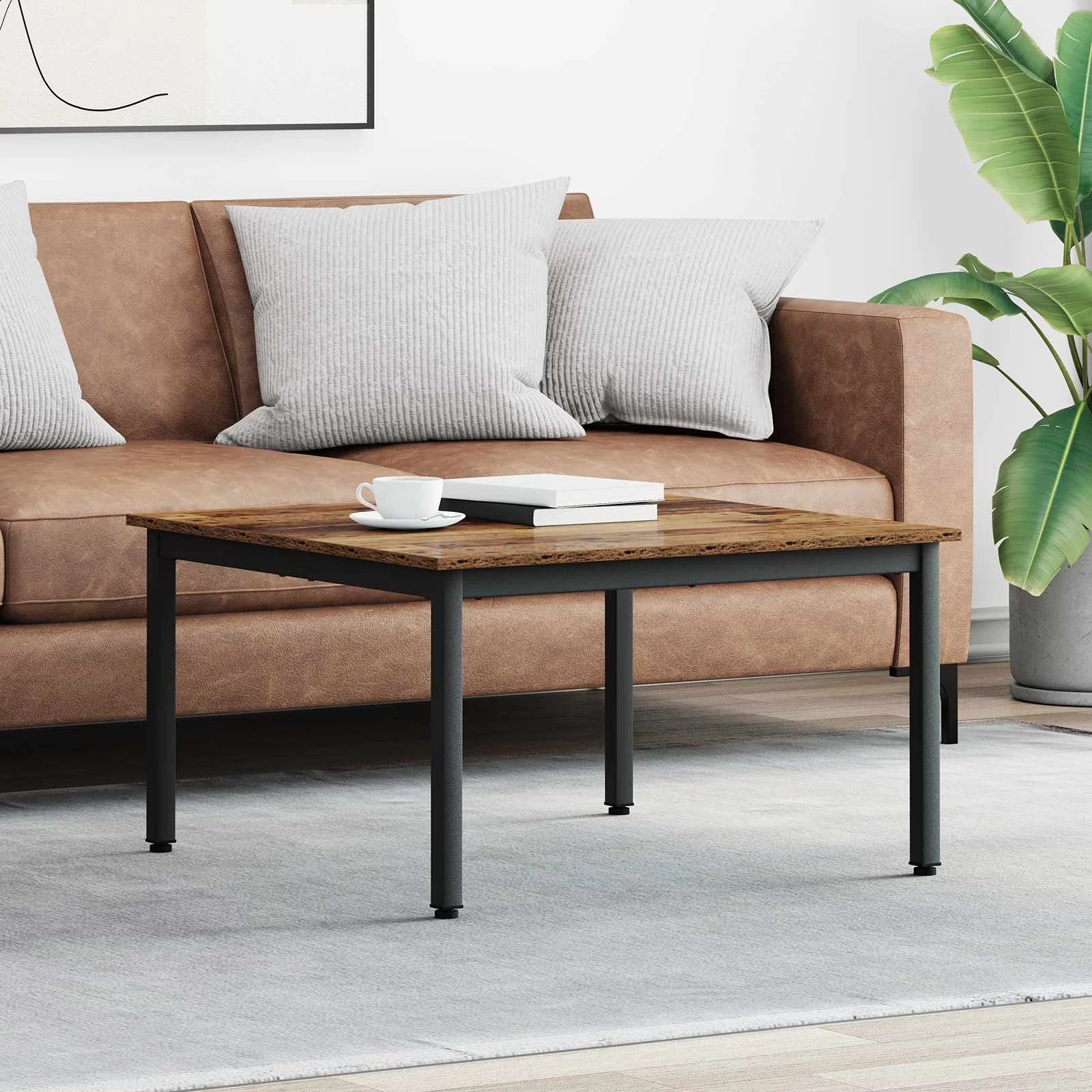 VidaXL Coffee Table 40 X 40 X 36 Cm Engineered Wood Durable Finish for Living Room by vidaXL