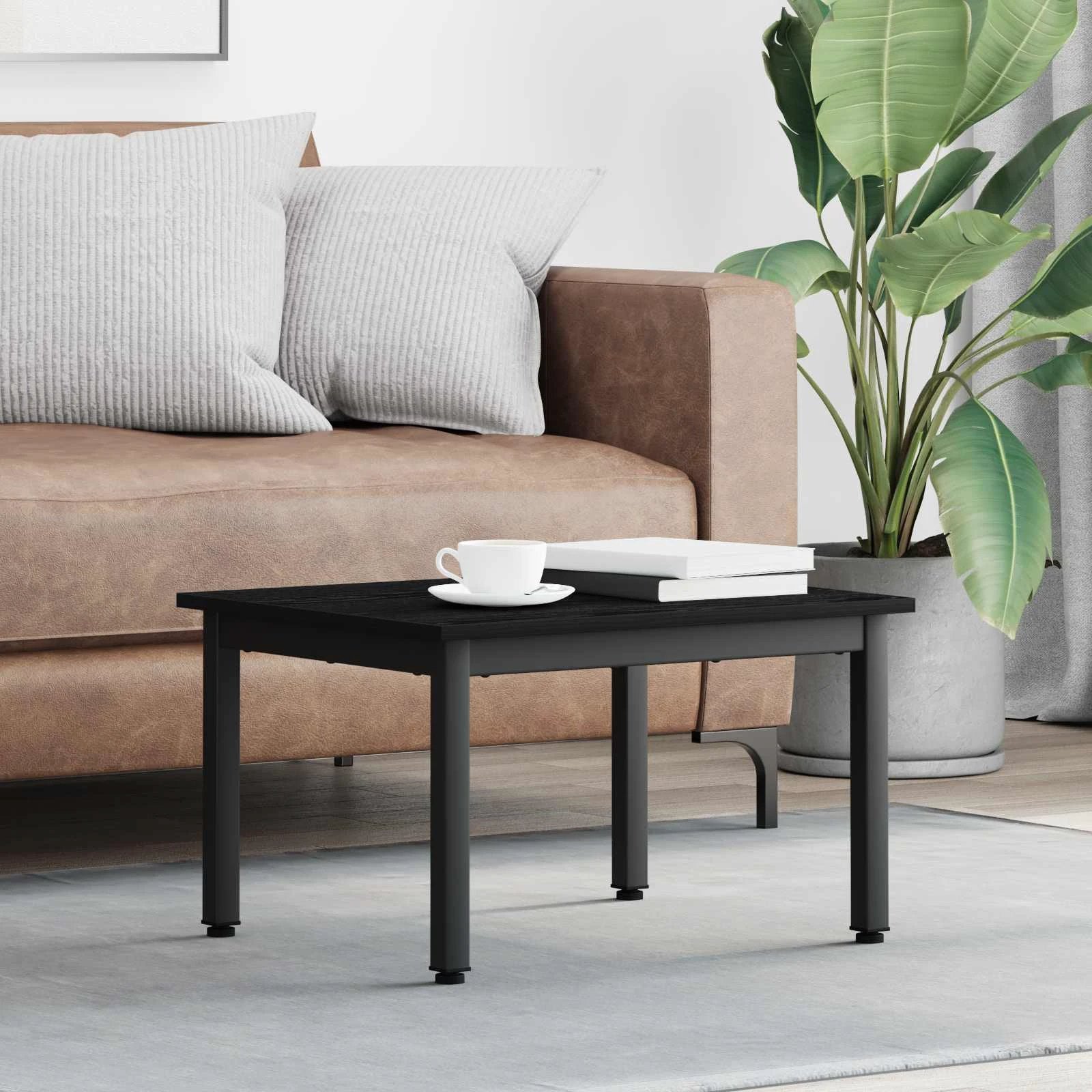 VidaXL Coffee Table 40 X 40 X 36 Cm Engineered Wood Durable Finish for Living Room by vidaXL