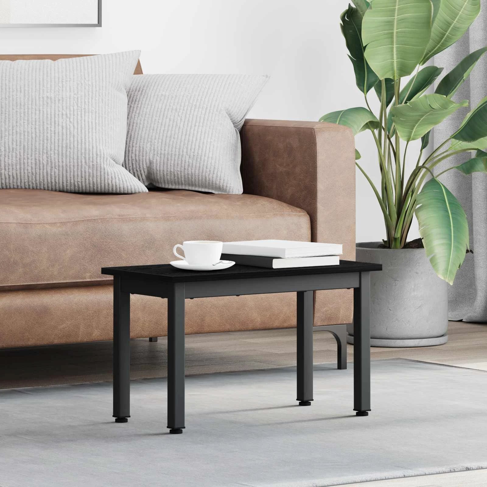 vidaXL VidaXL Coffee Table 40 X 40 X 36 Cm Engineered Wood Durable Finish for Living Room - Coffee Table