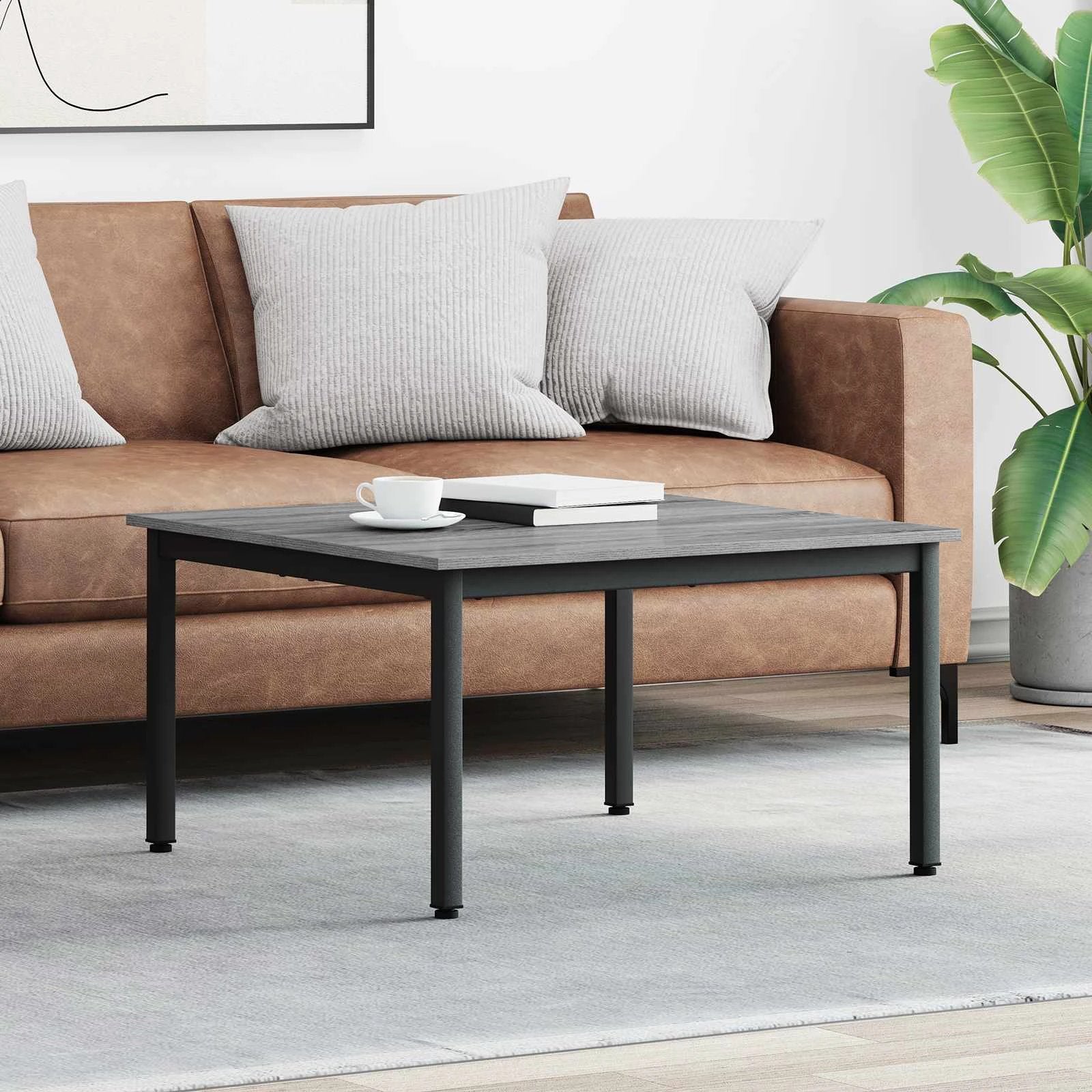 vidaXL VidaXL Coffee Table 40 X 40 X 36 Cm Engineered Wood Durable Finish for Living Room - Coffee Table
