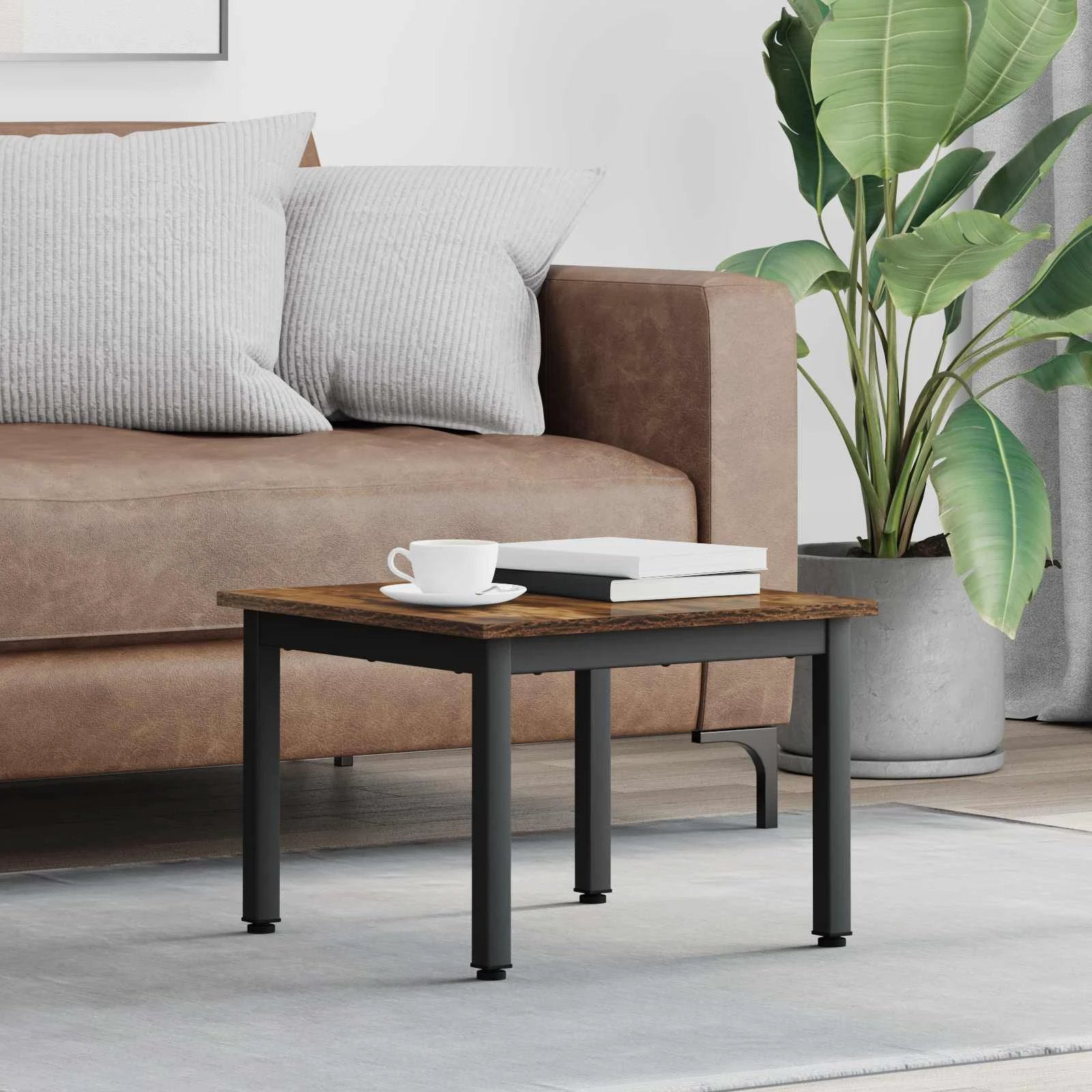 vidaXL VidaXL Coffee Table 40 X 40 X 36 Cm Engineered Wood Durable Finish for Living Room - Coffee Table