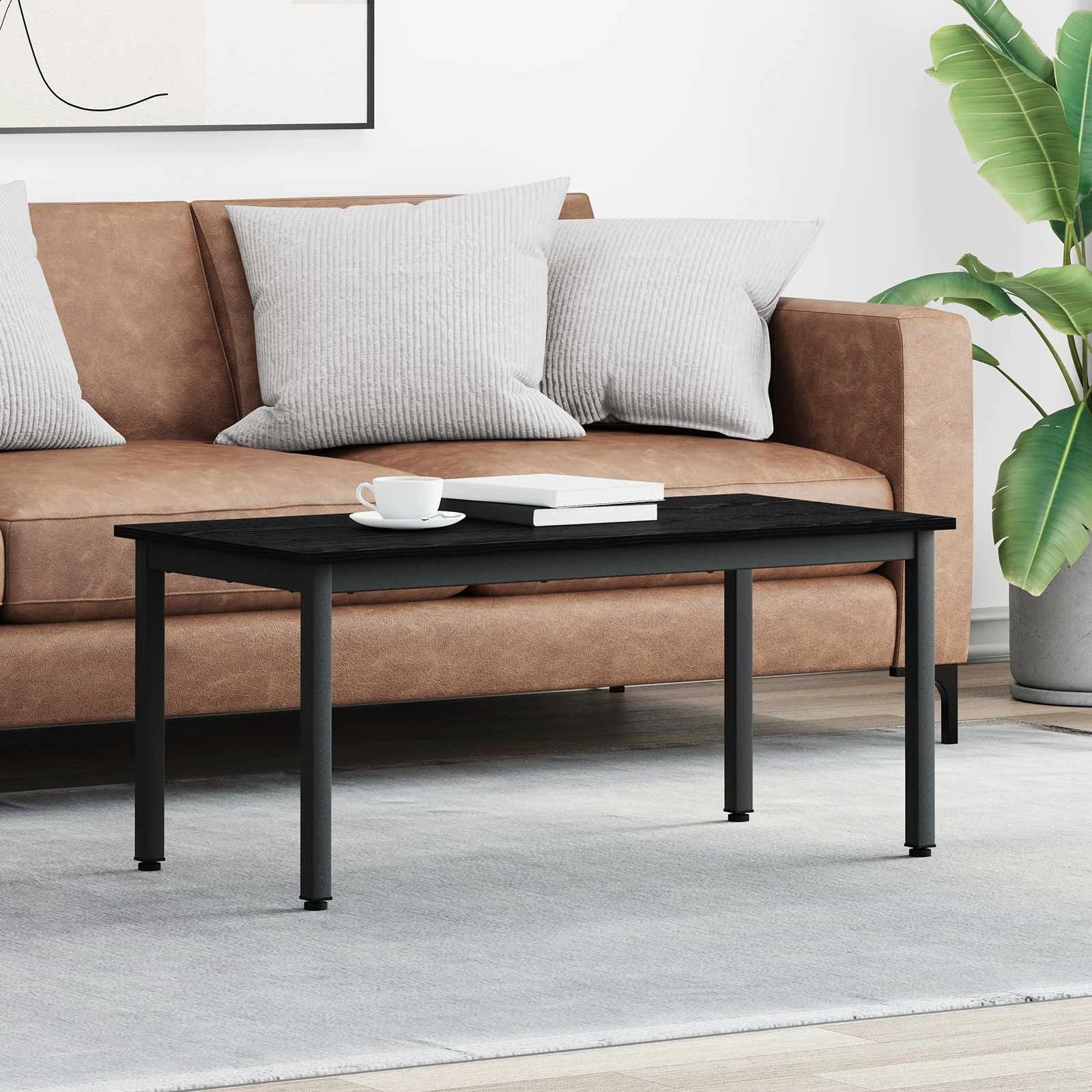 vidaXL VidaXL Coffee Table 40 X 40 X 36 Cm Engineered Wood Durable Finish for Living Room - Coffee Table