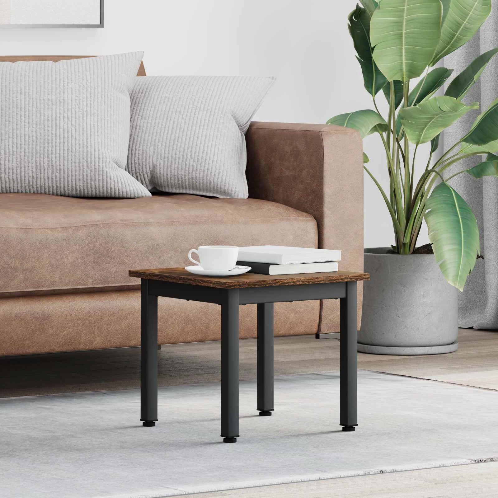 vidaXL VidaXL Coffee Table 40 X 40 X 36 Cm Engineered Wood Durable Finish for Living Room - Coffee Table