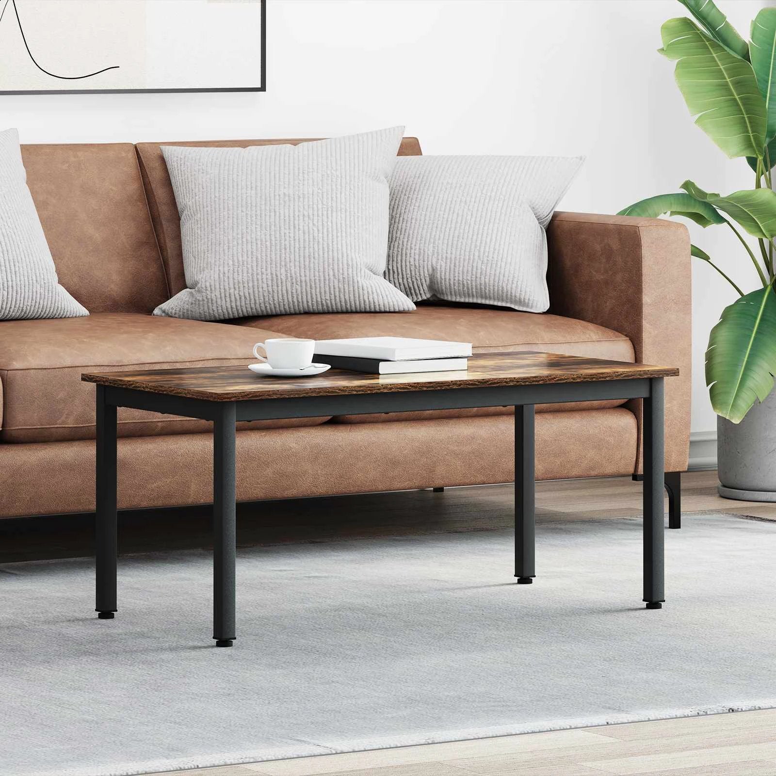 vidaXL VidaXL Coffee Table 40 X 40 X 36 Cm Engineered Wood Durable Finish for Living Room - Coffee Table