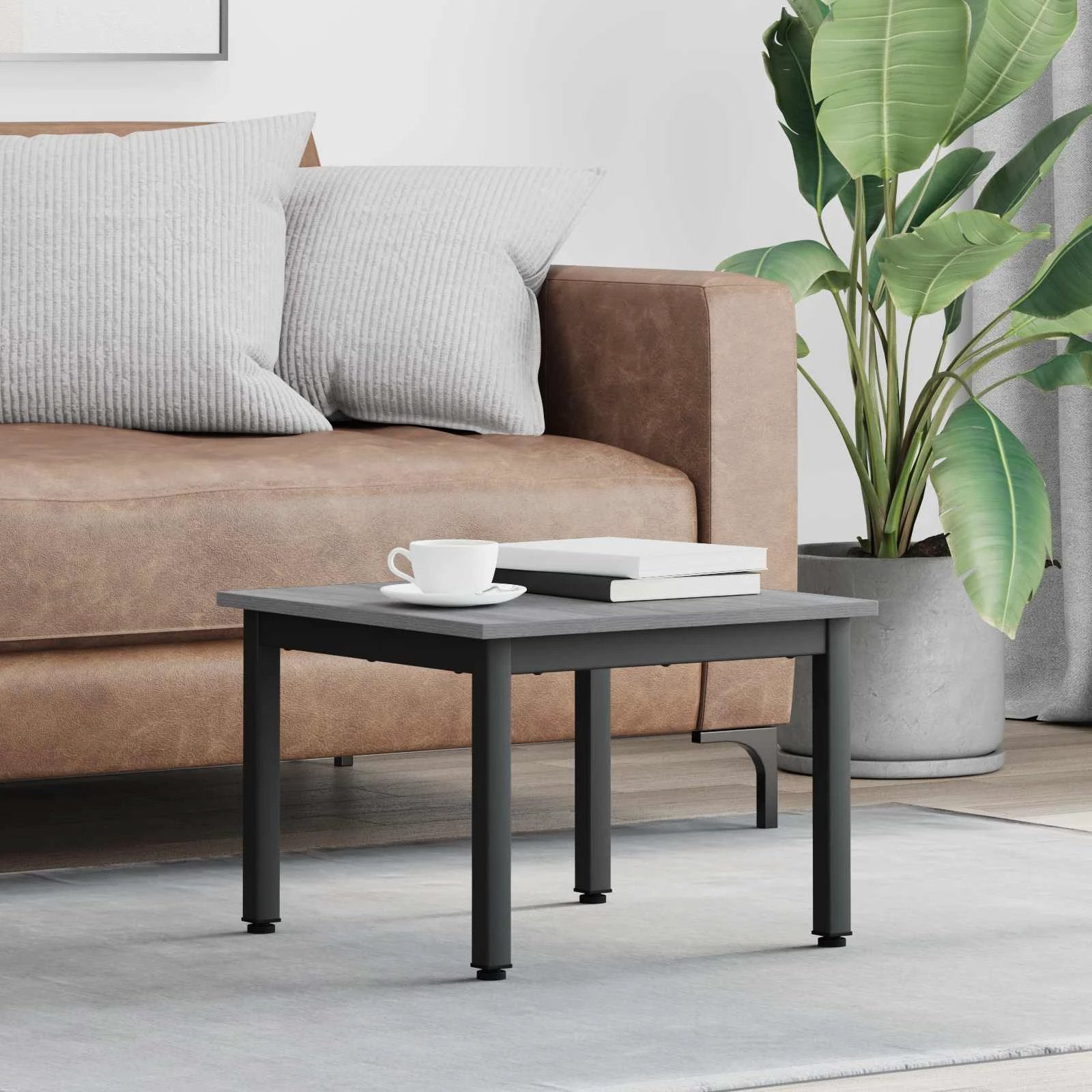 vidaXL VidaXL Coffee Table 40 X 40 X 36 Cm Engineered Wood Durable Finish for Living Room - Coffee Table