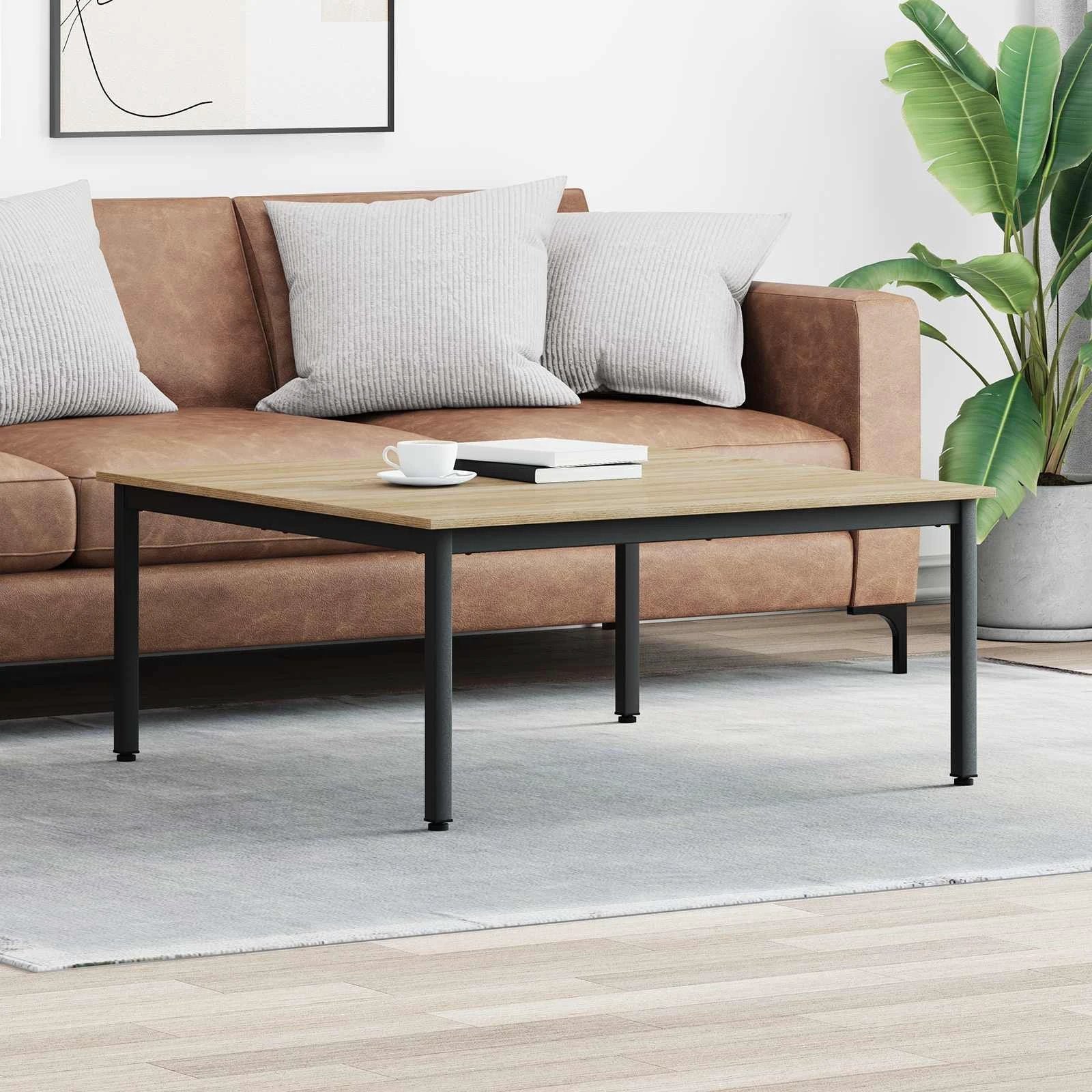 VidaXL Coffee Table 40 X 40 X 36 Cm Engineered Wood Durable Finish for Living Room by vidaXL