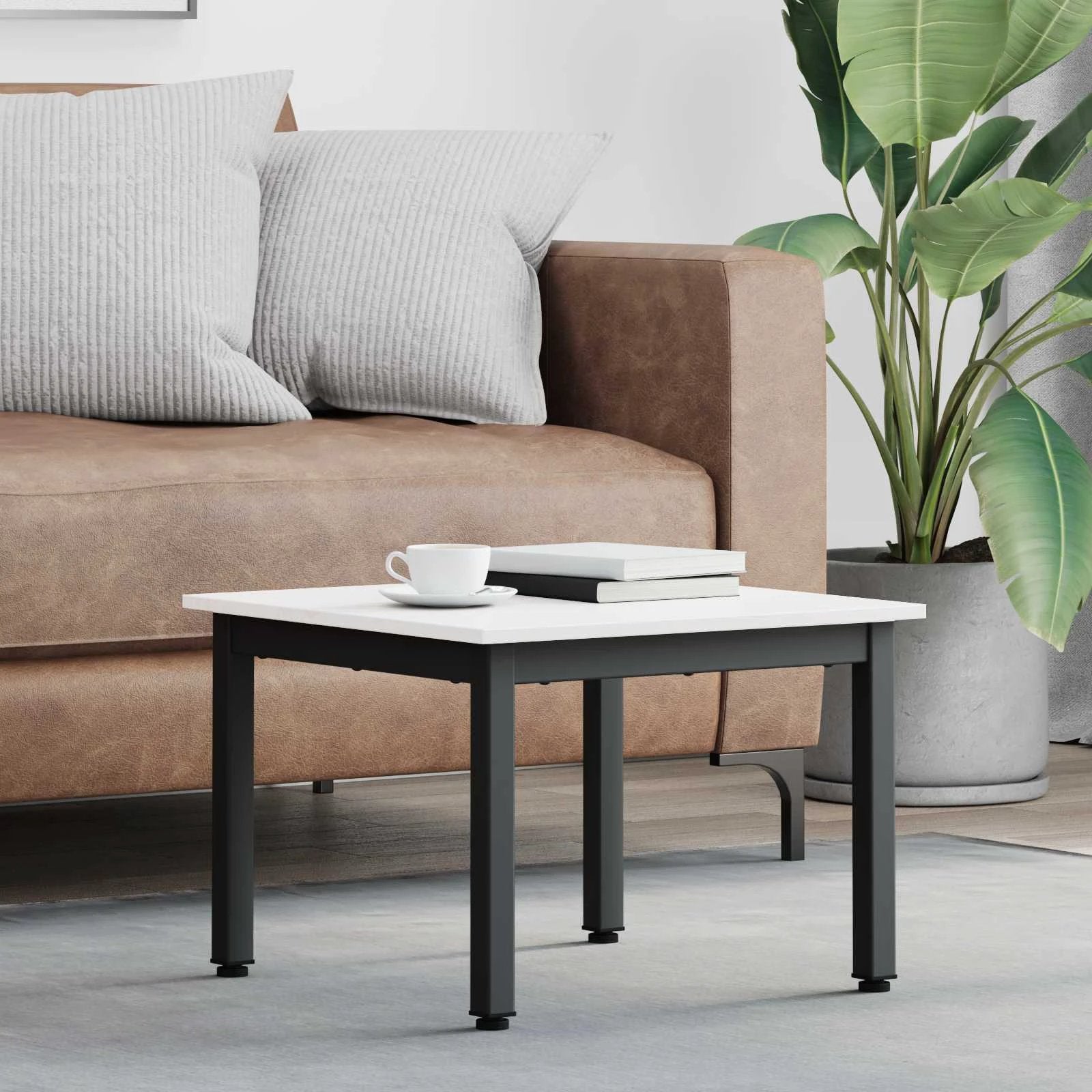 VidaXL Coffee Table 40x40x36 cm Solid Pine Home by vidaXL