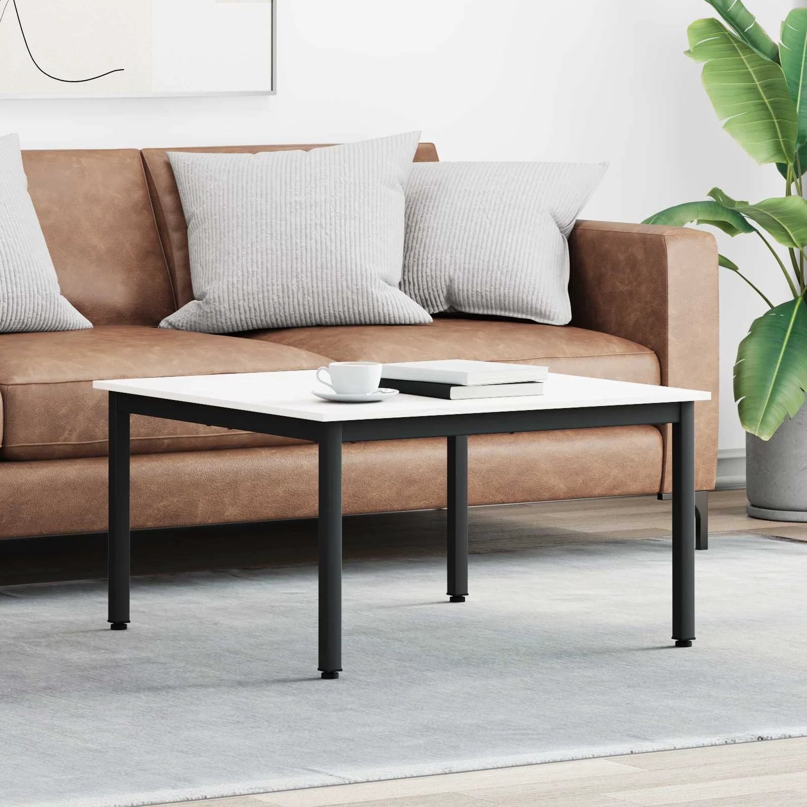 vidaXL VidaXL Coffee Table 40x40x36 cm Solid Pine Home - Coffee Table