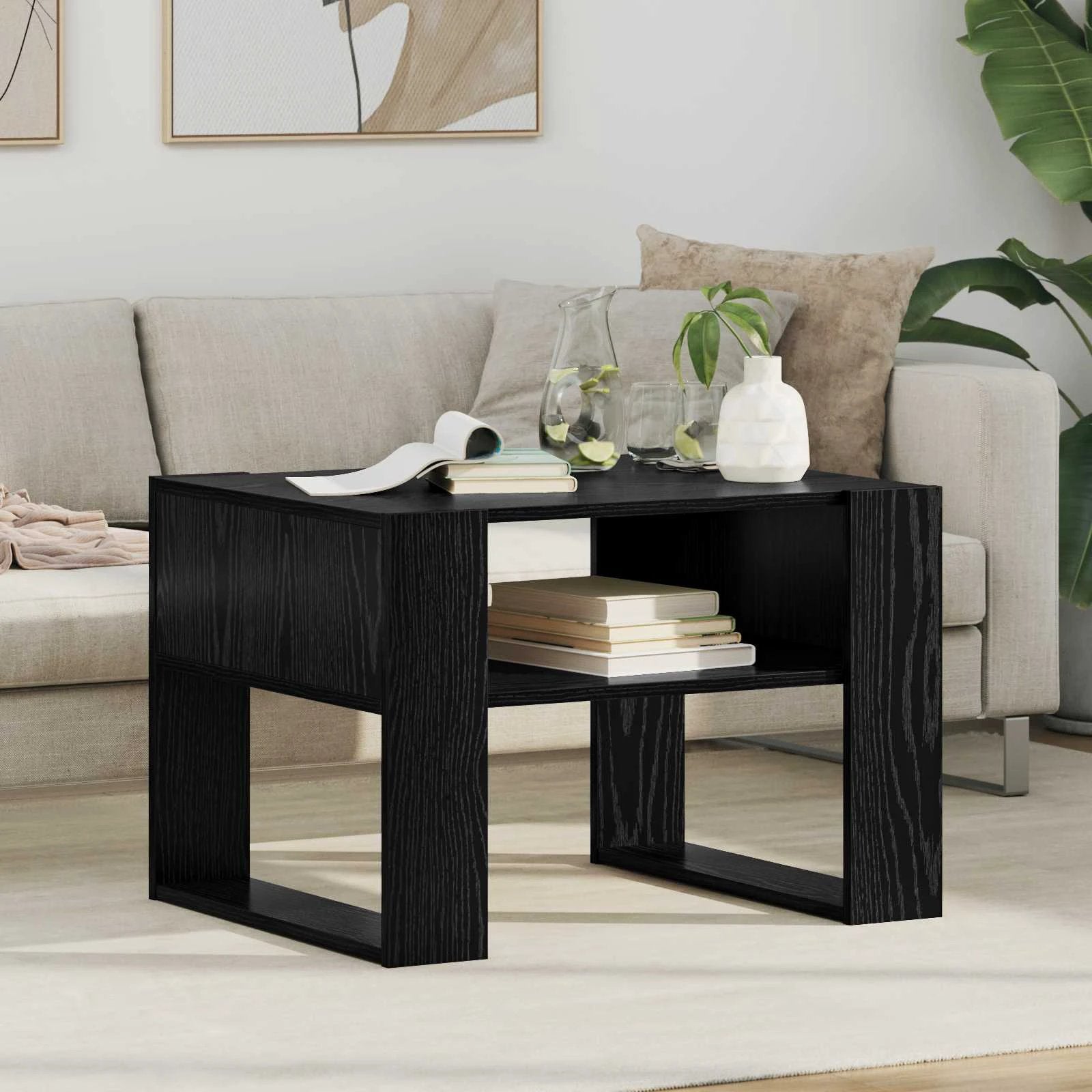 VidaXL Coffee Table 92x53x45 Cm Storage Home by vidaXL
