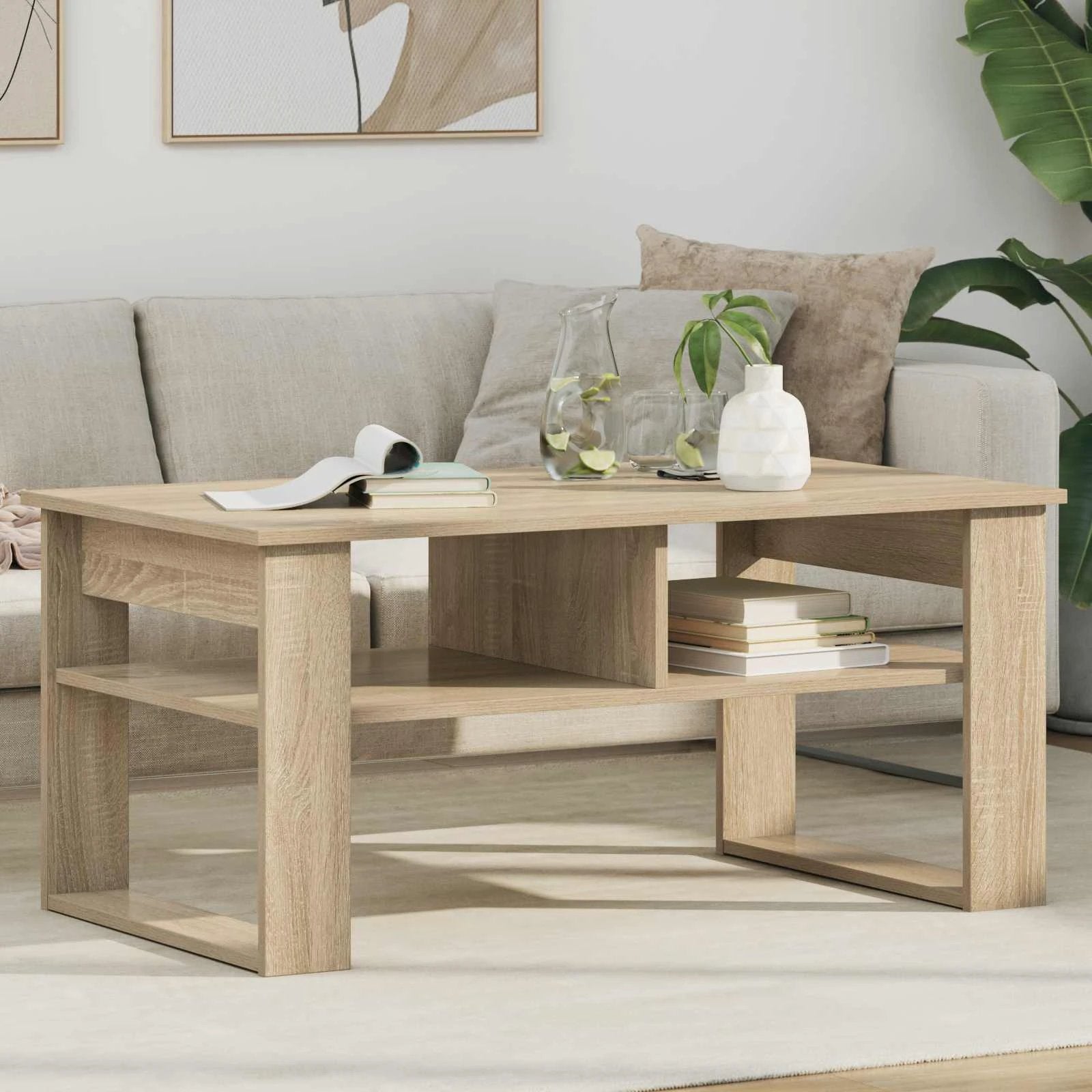vidaXL VidaXL Coffee Table 64x54x44cm Storage Home - Coffee Table
