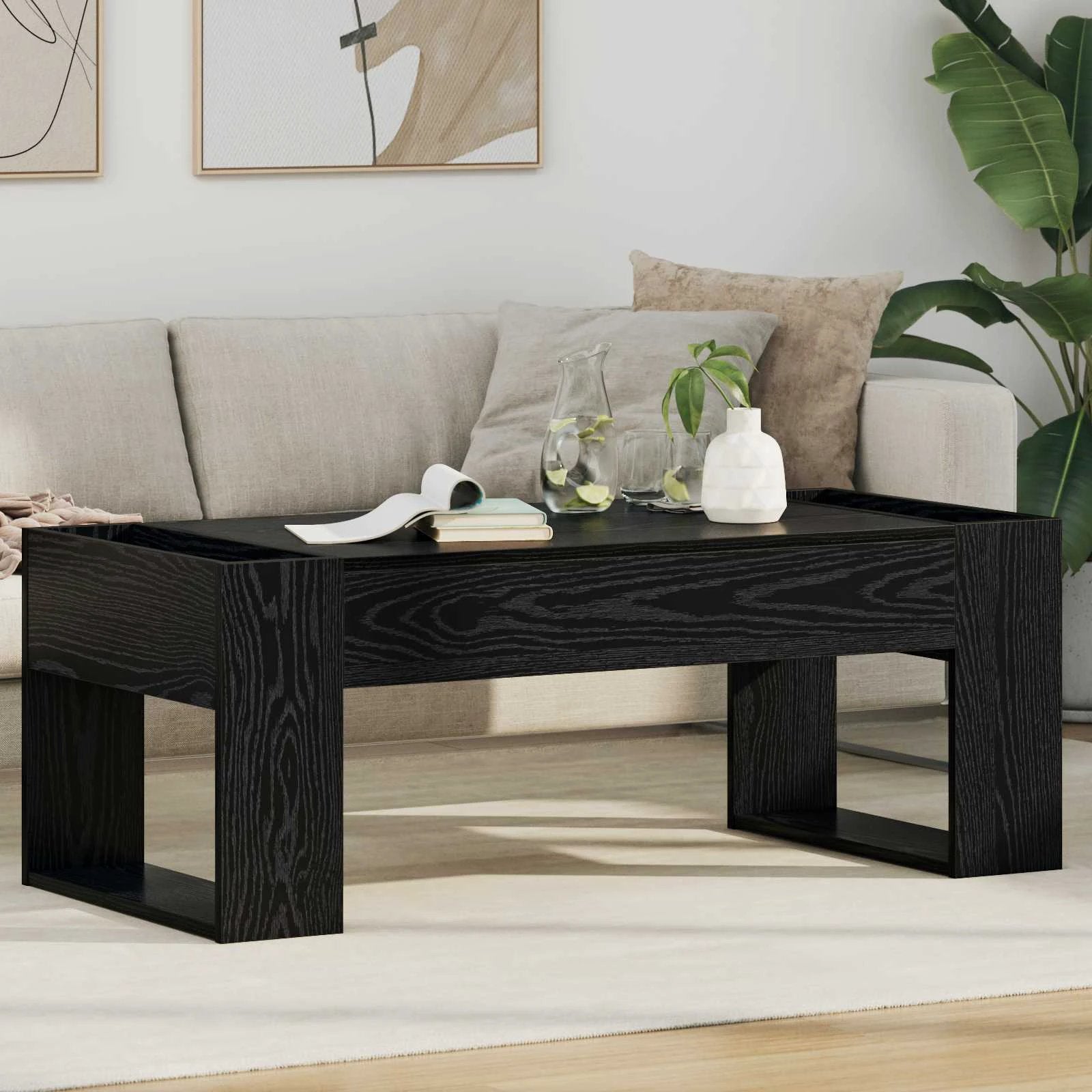 VidaXL Coffee Table 110x50x41 Minimalist Wood by vidaXL