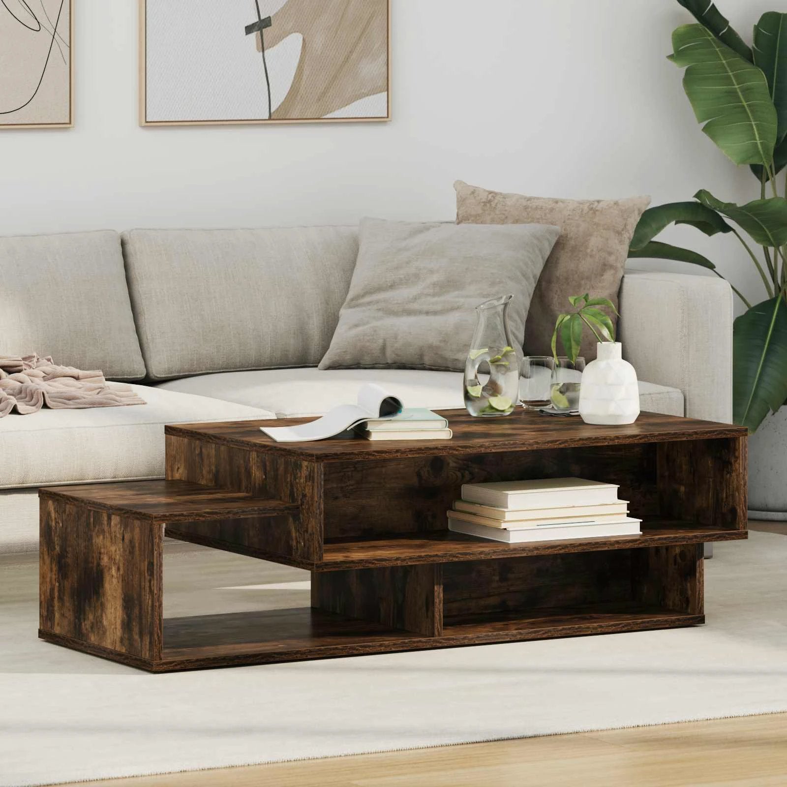 vidaXL VidaXL Coffee Table 105x50x32.5 Engineered Wood - Coffee Table