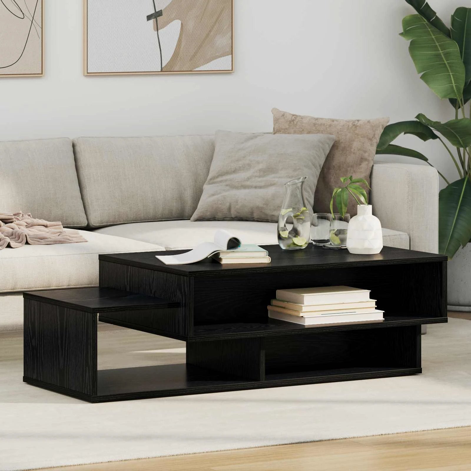 vidaXL VidaXL Coffee Table 105x50x32.5 Engineered Wood - Coffee Table
