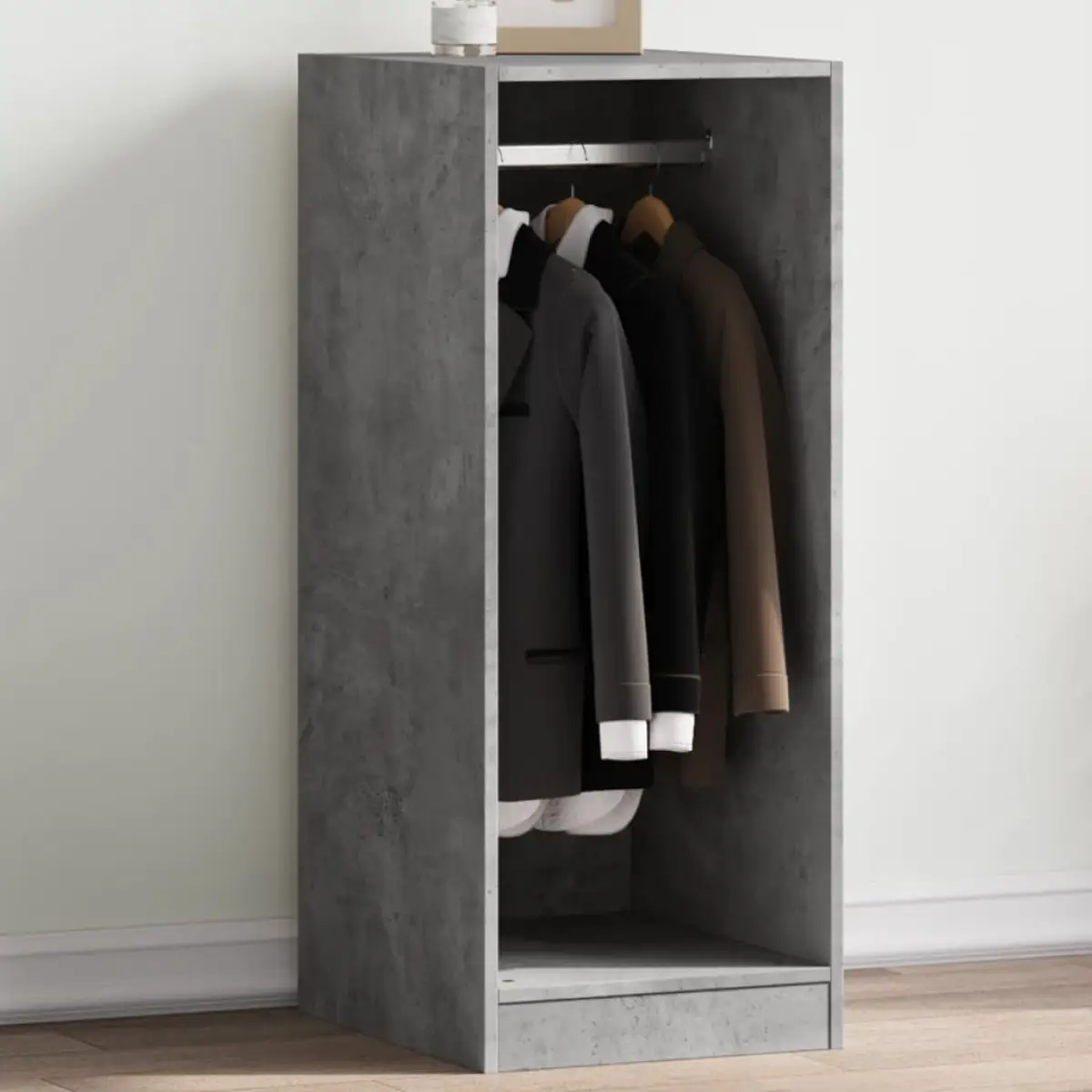 vidaXL vidaXL Wardrobe with Shelf with Storage Old Wood 77 x 48 x 102 cm - Wardrobe