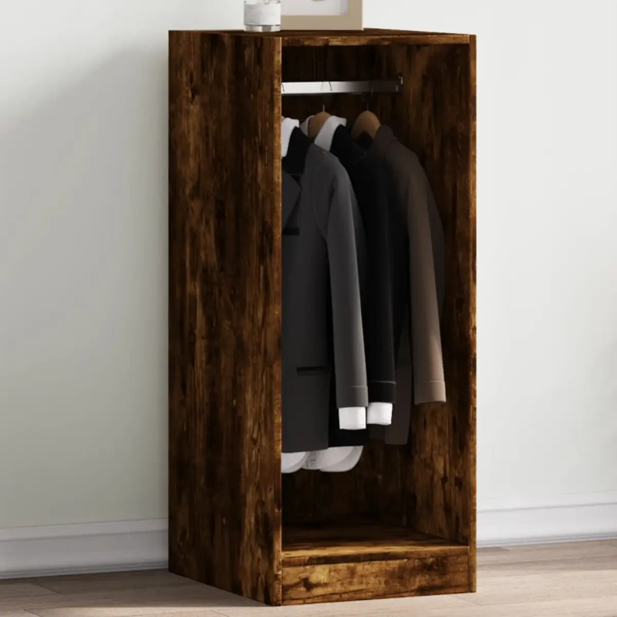 vidaXL vidaXL Wardrobe with Shelf with Storage Old Wood 77 x 48 x 102 cm - Wardrobe
