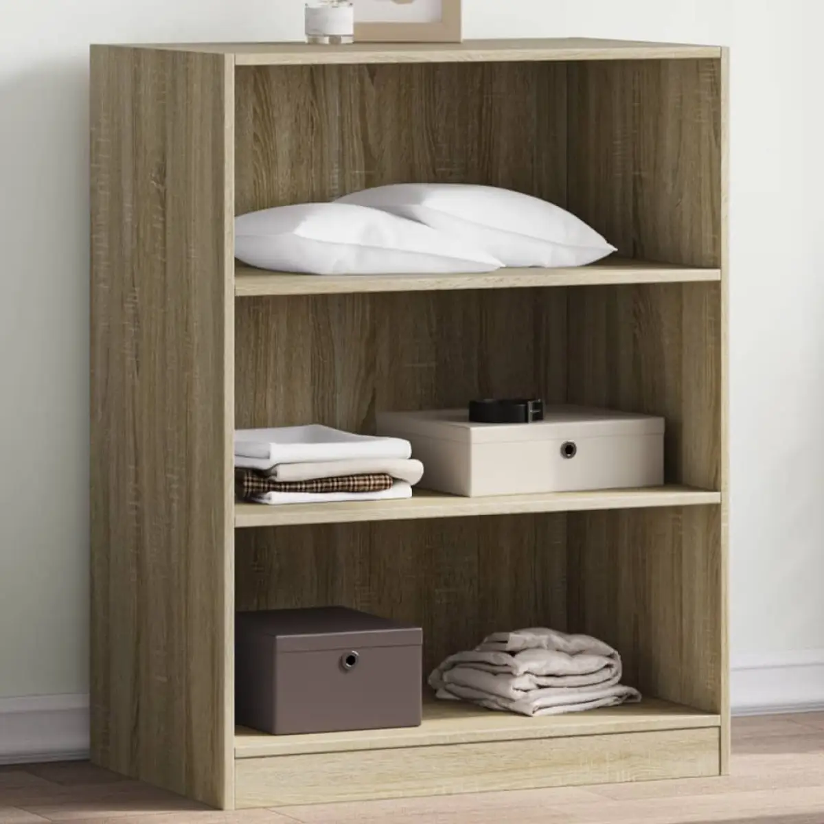 vidaXL vidaXL Wardrobe with Shelf with Storage Old Wood 77 x 48 x 102 cm - Wardrobe