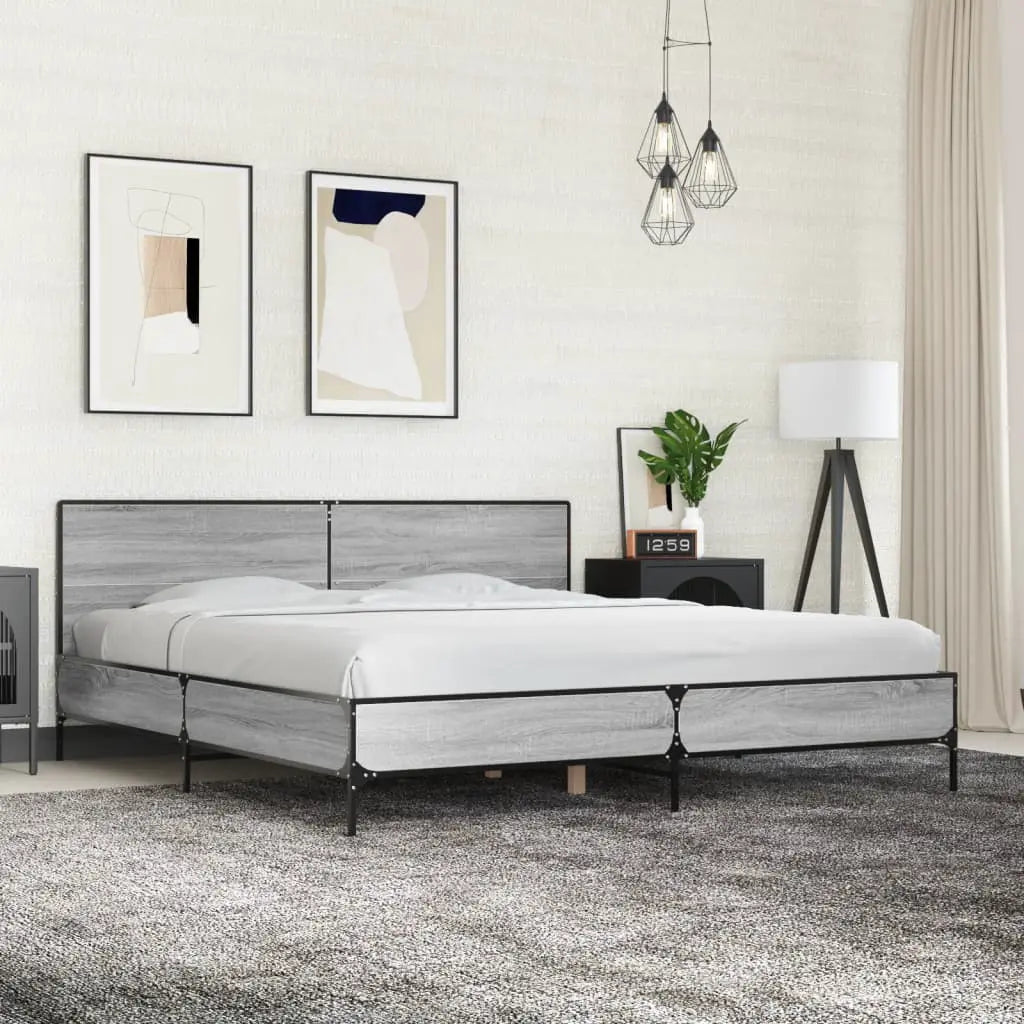 vidaXL Bed Frame without Mattress Black 90x200 cm - from vidaXL