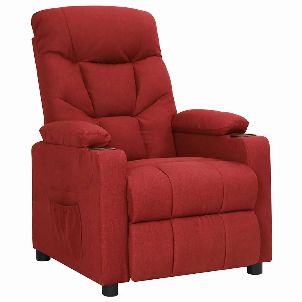vidaXL Recliner Chair Light Grey Fabric - from vidaXL