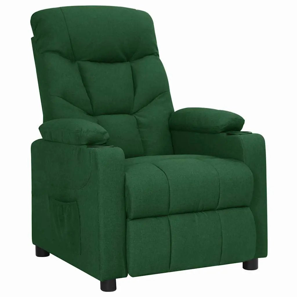 vidaXL Recliner Chair Light Grey Fabric - from vidaXL