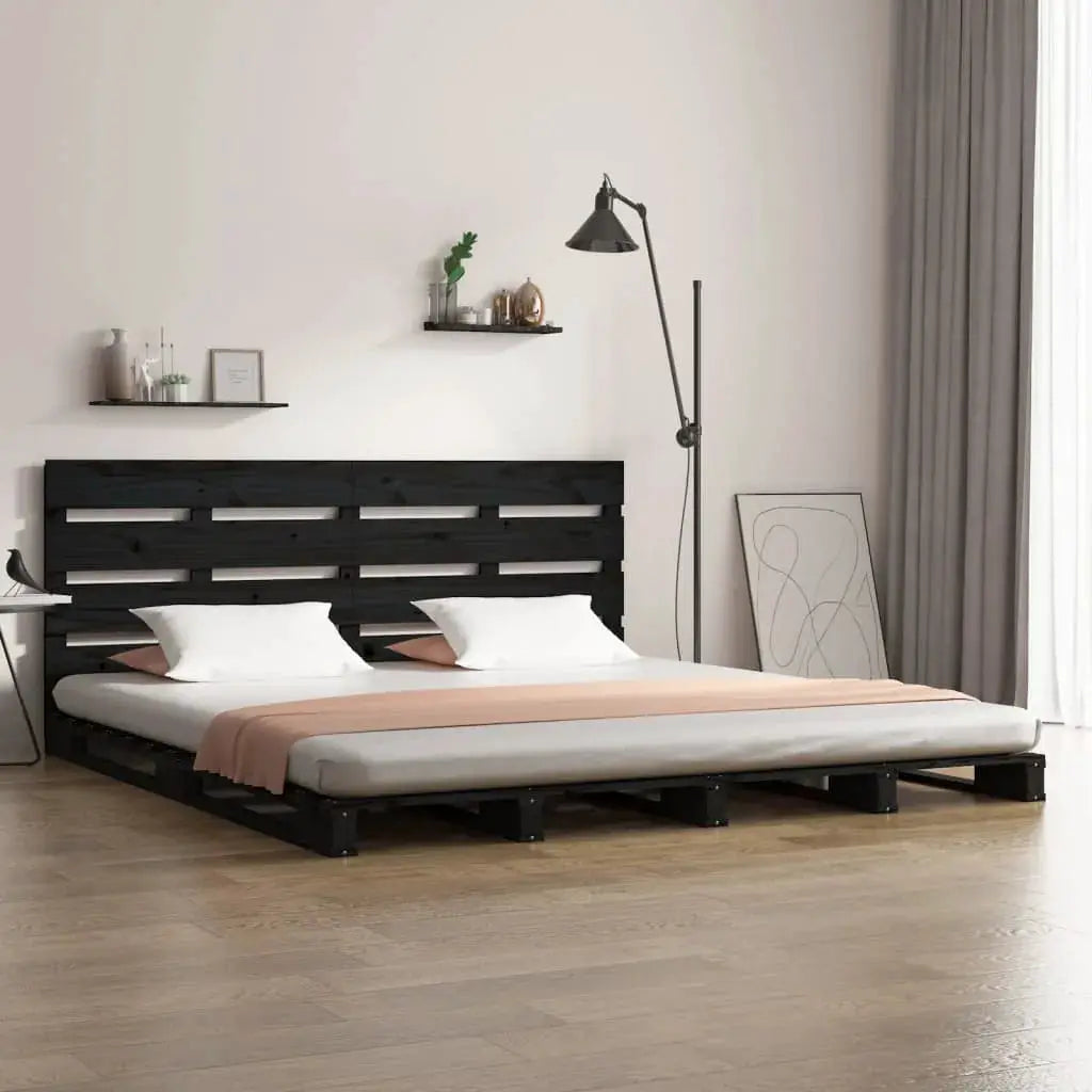 vidaXL Bed Frame without Mattress 90x190 cm Single Solid Wood Pine Single - from vidaXL