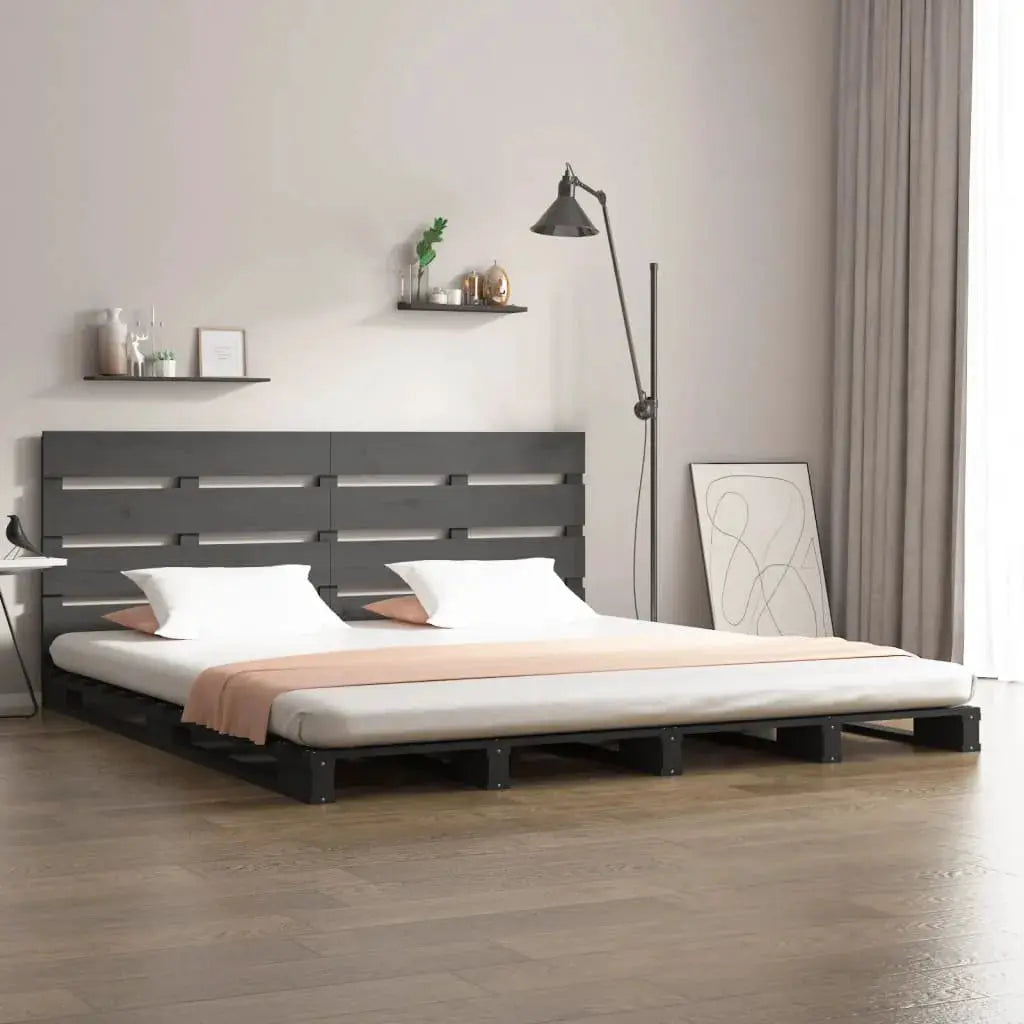 vidaXL Bed Frame without Mattress 90x190 cm Single Solid Wood Pine Single - from vidaXL