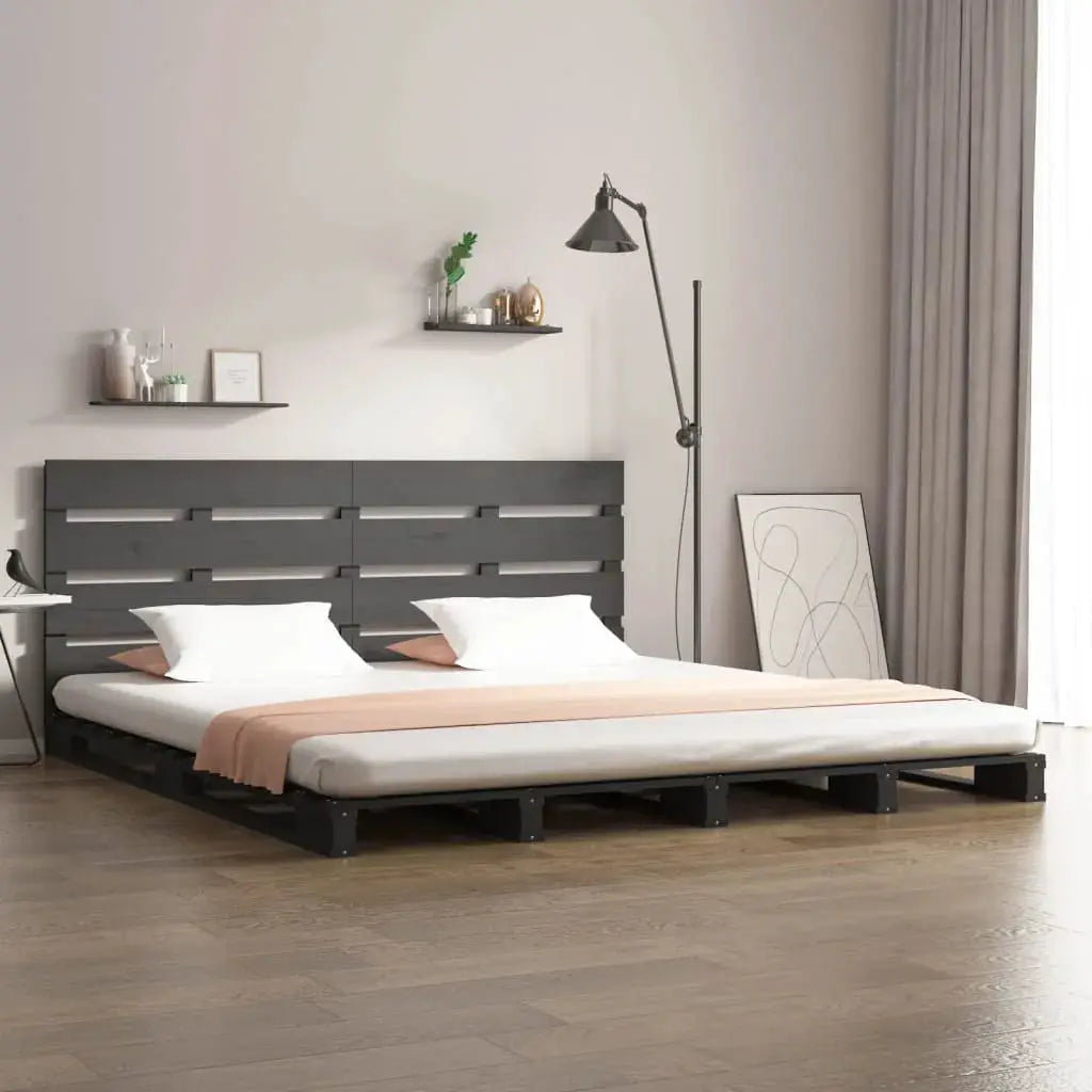 vidaXL Bed Frame without Mattress 90x190 cm Single Solid Wood Pine Single - from vidaXL