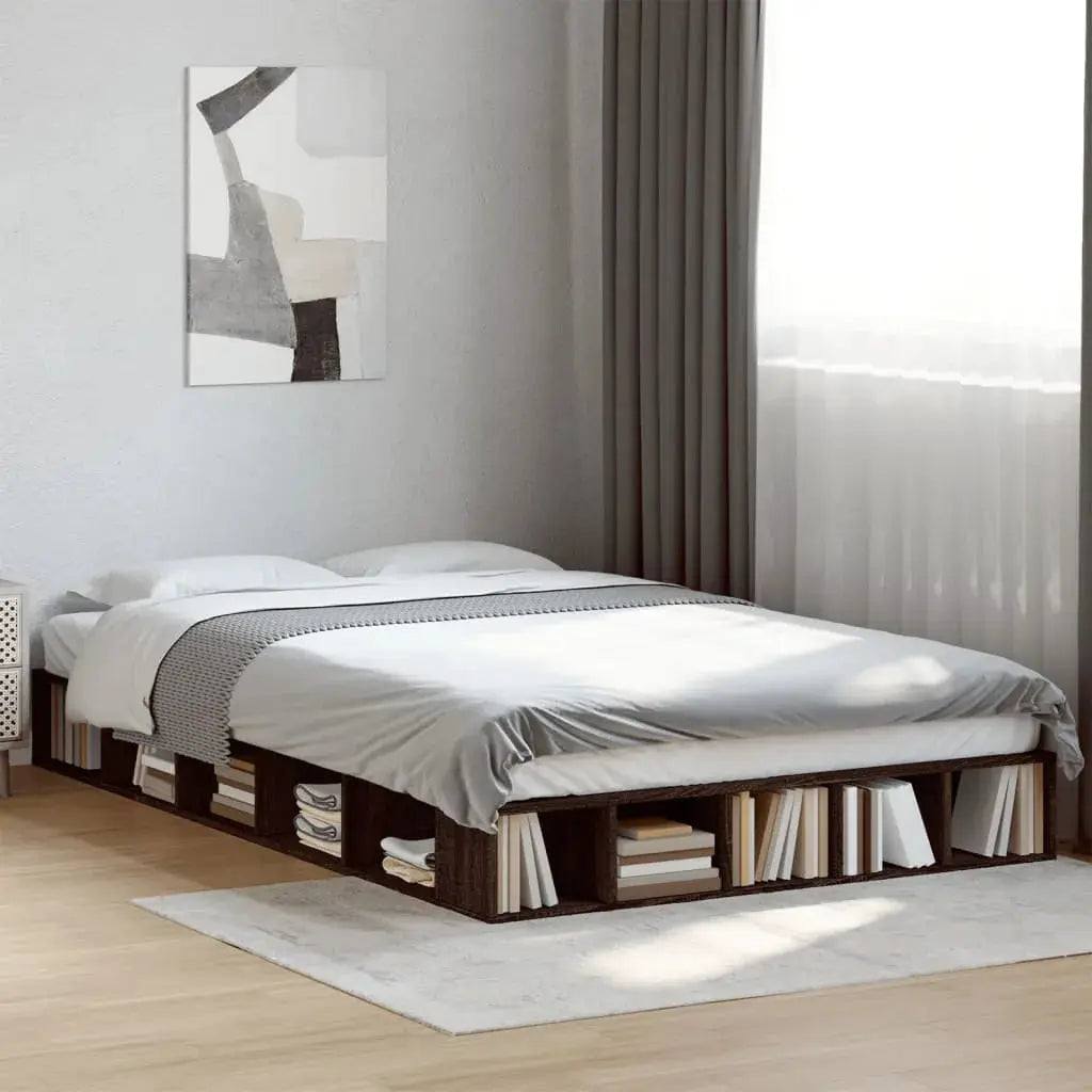 vidaXL Bed Frame without Mattress White 200x200 cm - from vidaXL