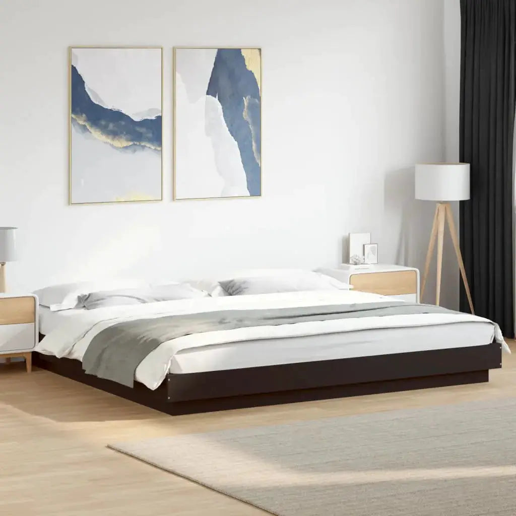 vidaXL Bed Frame without Mattress White 200x200 cm - from vidaXL