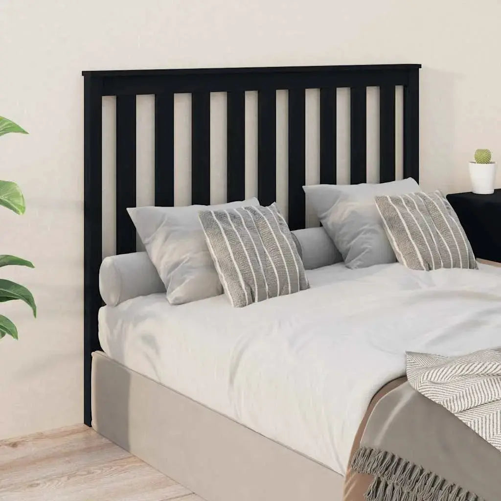 vidaXL Bed Headboard 81x6x101 cm Solid Wood Pine - from vidaXL