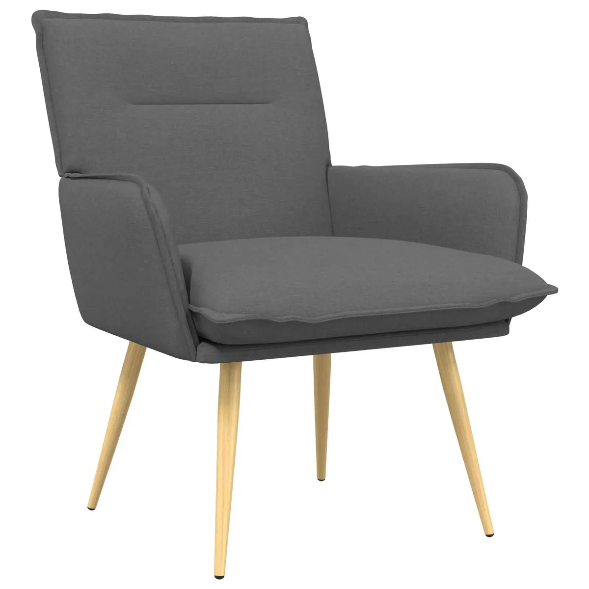 vidaXL Armchair Light Grey Fabric - from vidaXL