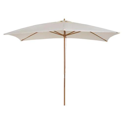 Outsunny Outsunny Wooden Patio Parasol Umbrella 3x2m Durable Canopy for Outdoor Gatherings - Uncategorized Parasol