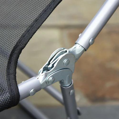 Outsunny Adjustable Garden Lounger Recliner Chair with Folding Design for Outdoor Relaxation and Sunbathing - Sun Lounger
