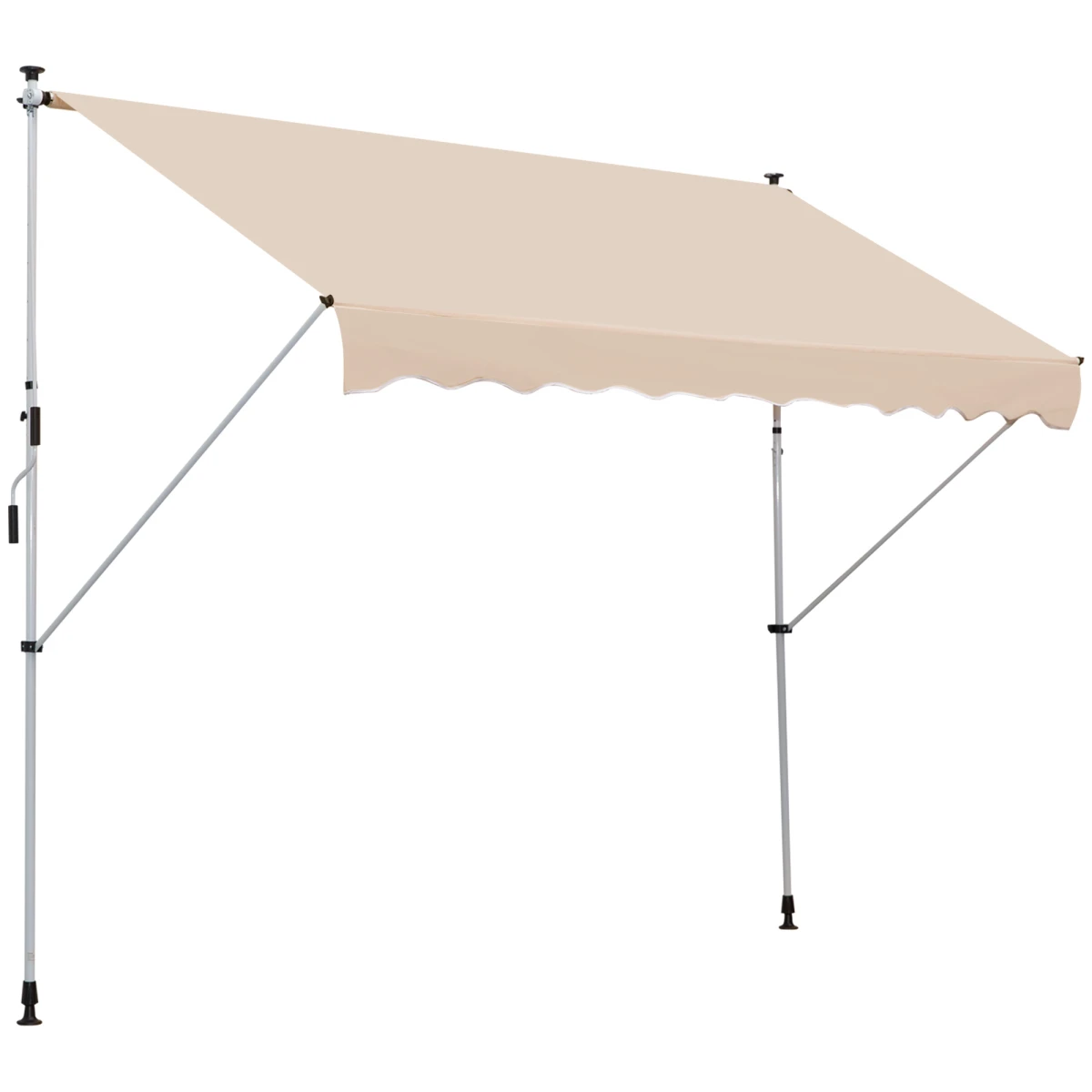 Outsunny 3x1.5m Awning Aluminium Frame Patio by Outsunny